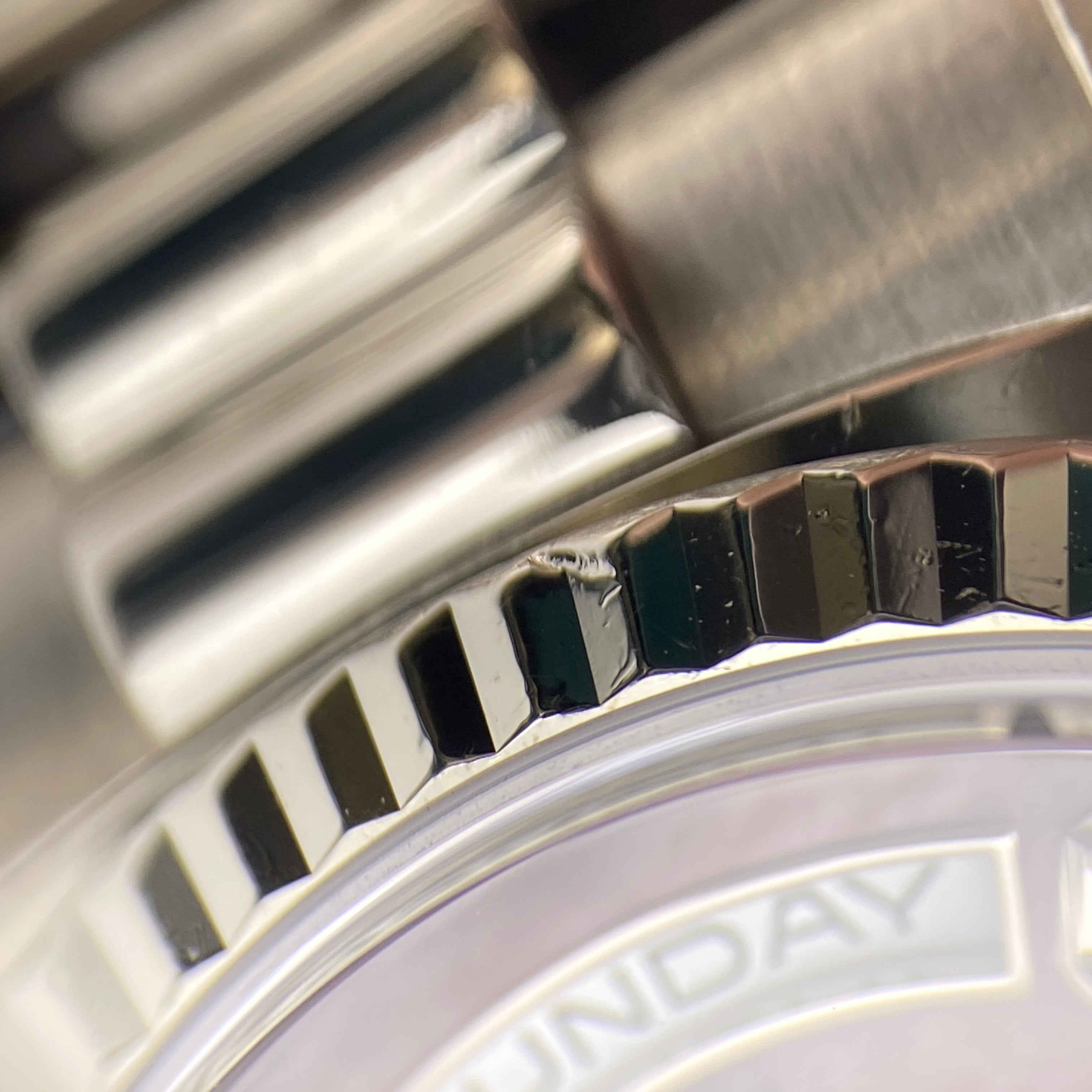 ROLEX_（ロレックス）_メンズ デイデイト _18239A _ブラックシェル10Pダイヤ  _ホワイトゴールド_中古品