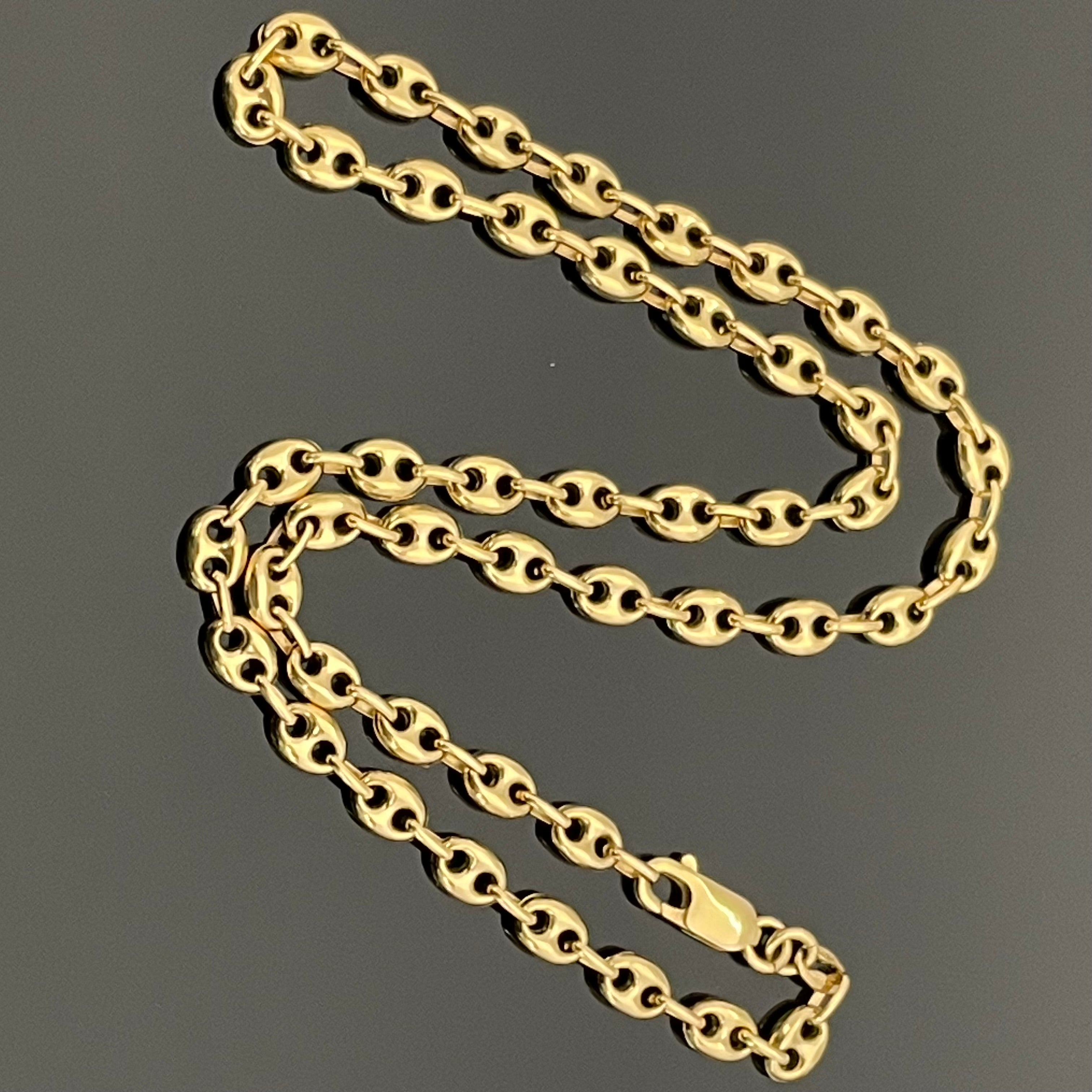 ノンブランド _ペダルチェーンネックレス_K18/12.3g/40cm _中古品