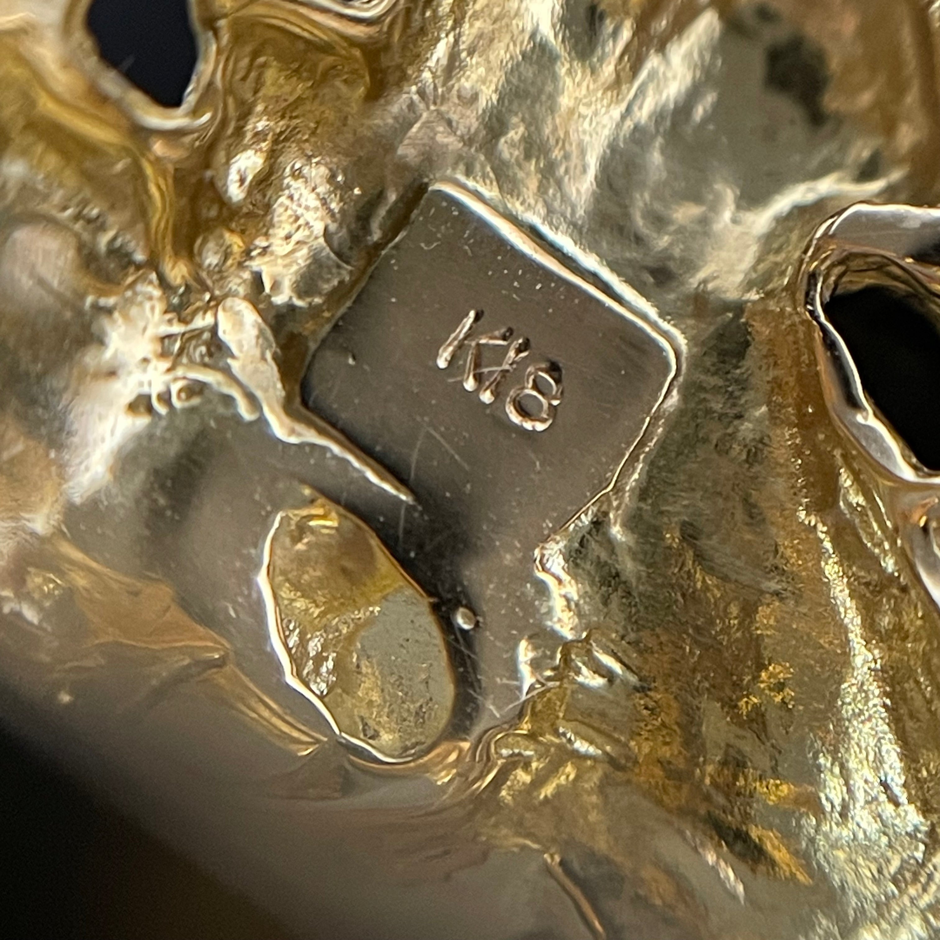 ノンブランド _ペガサスモチーフリング_K18/10.3g/＃12.5号 _中古品