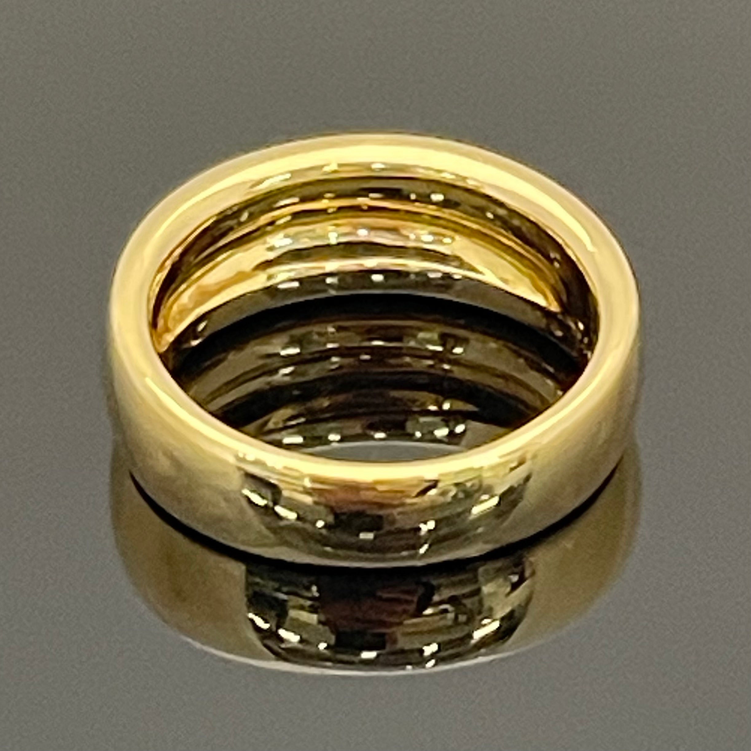 ノンブランド _K18ダイヤモンドリング_FD0.16ct/17.9g/#22.5号_中古品
