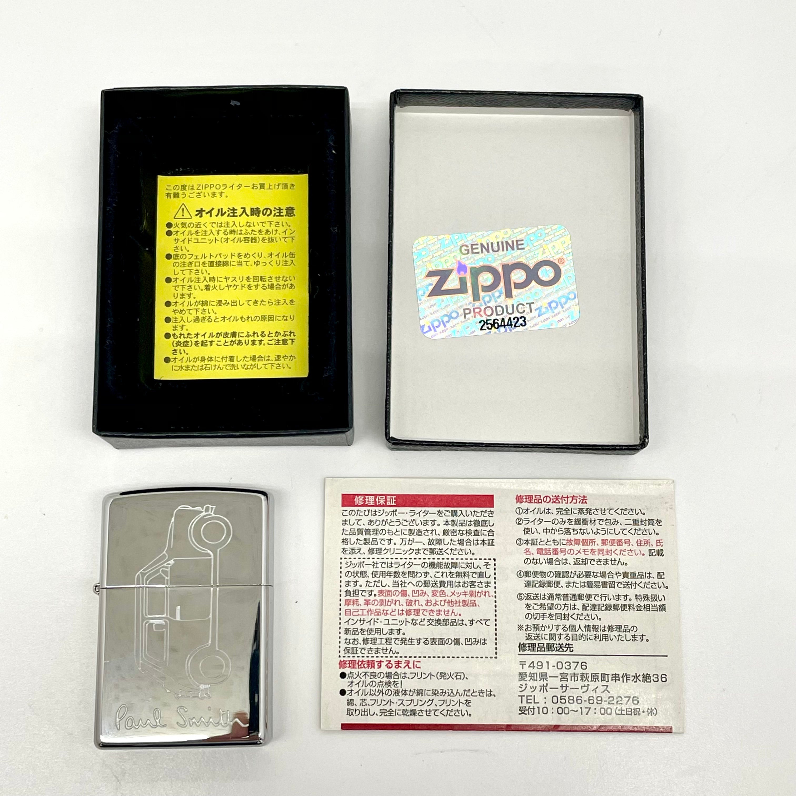 ポール・スミス_（Paul Smith）_ミニクーパー柄ZIPPO_ 未使用品