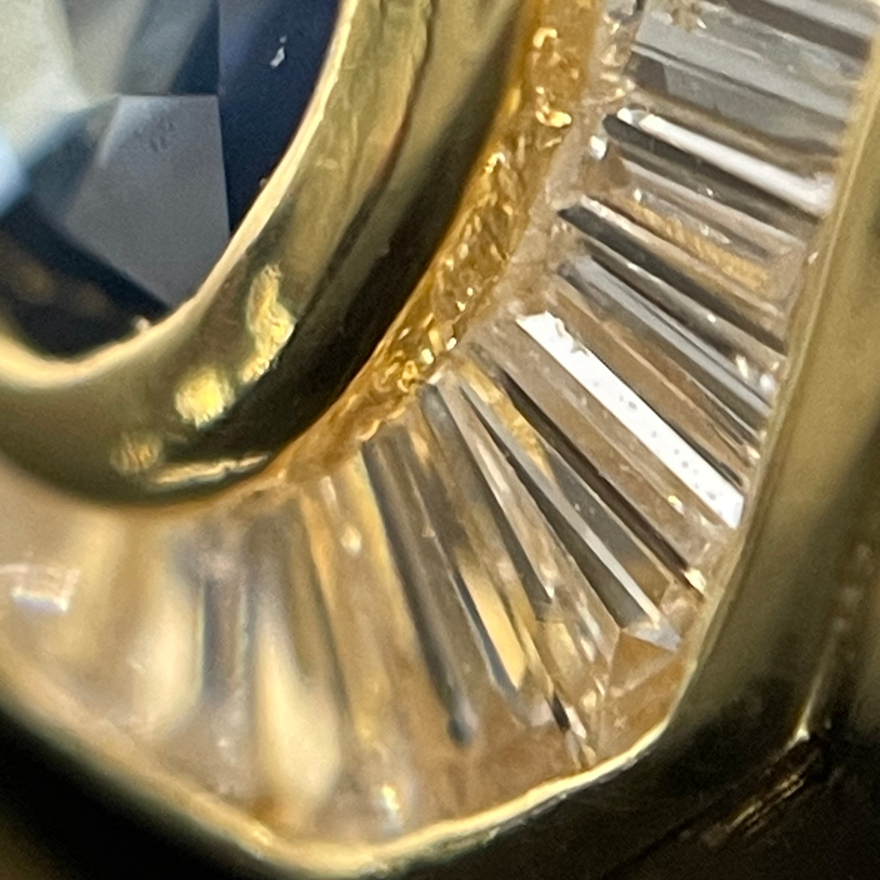 ノンブランド _K18サファイアリング _S1.33ct/FD0.59ct/12.2g/#12号_ 中古品