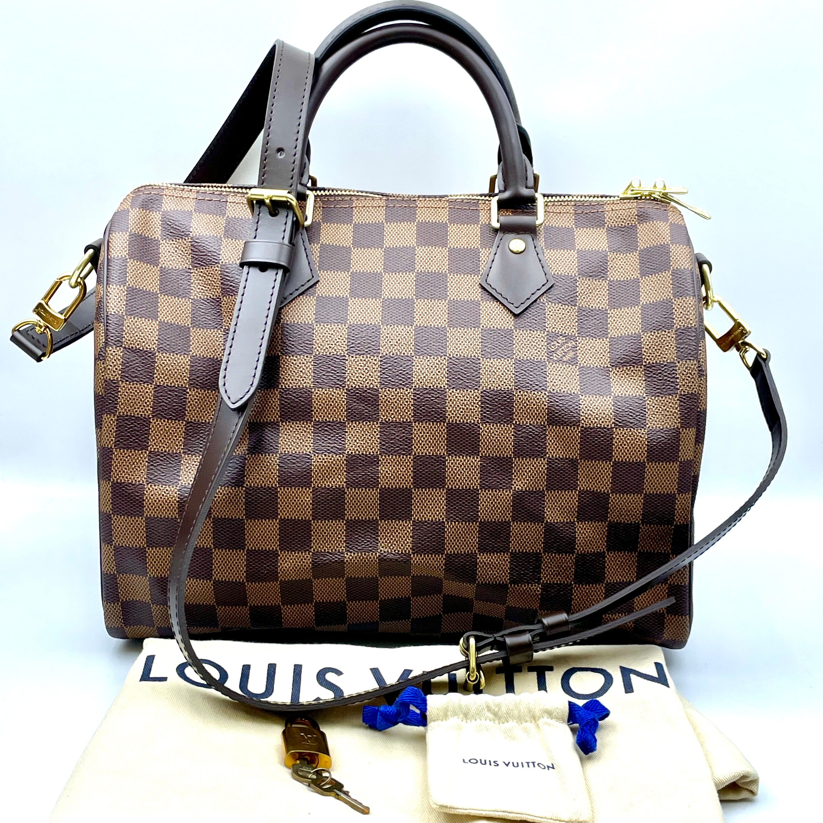LOUIS VUITTON_（ルイヴィトン）_スピーディ･バンドリエール30_ ダミエ柄 N40590 _中古品