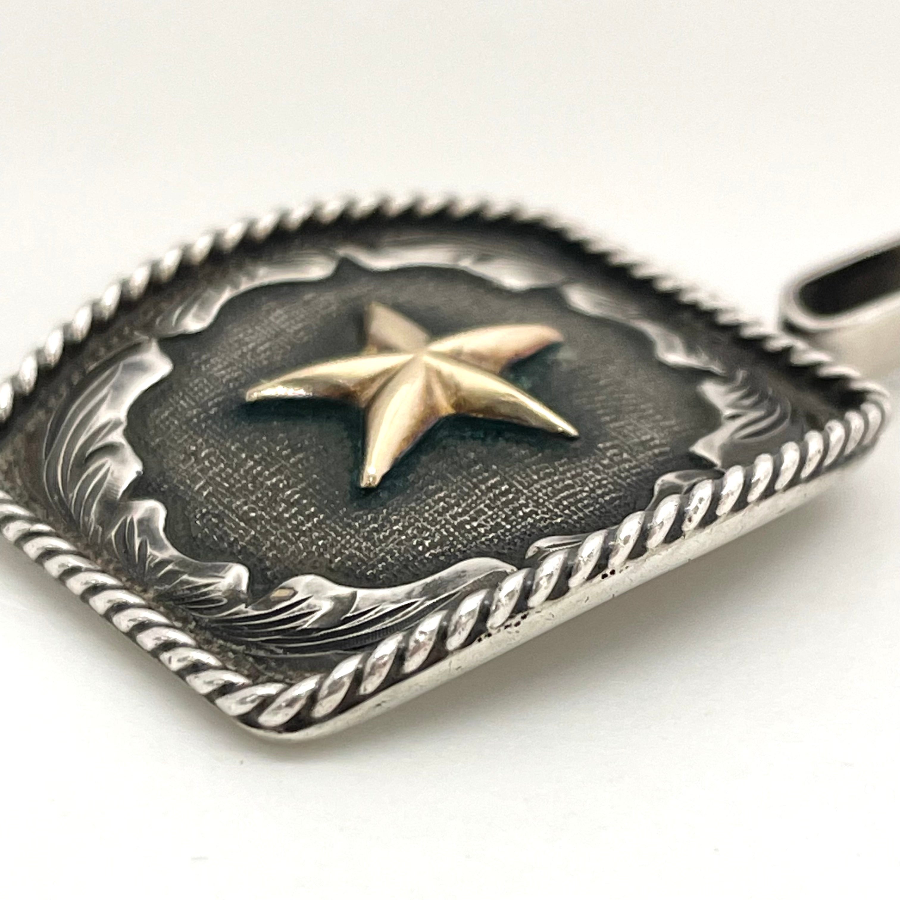 VOGT_（ボグト）_スターリングシルバー/14K _ ペンダントトップ10.4g _中古品