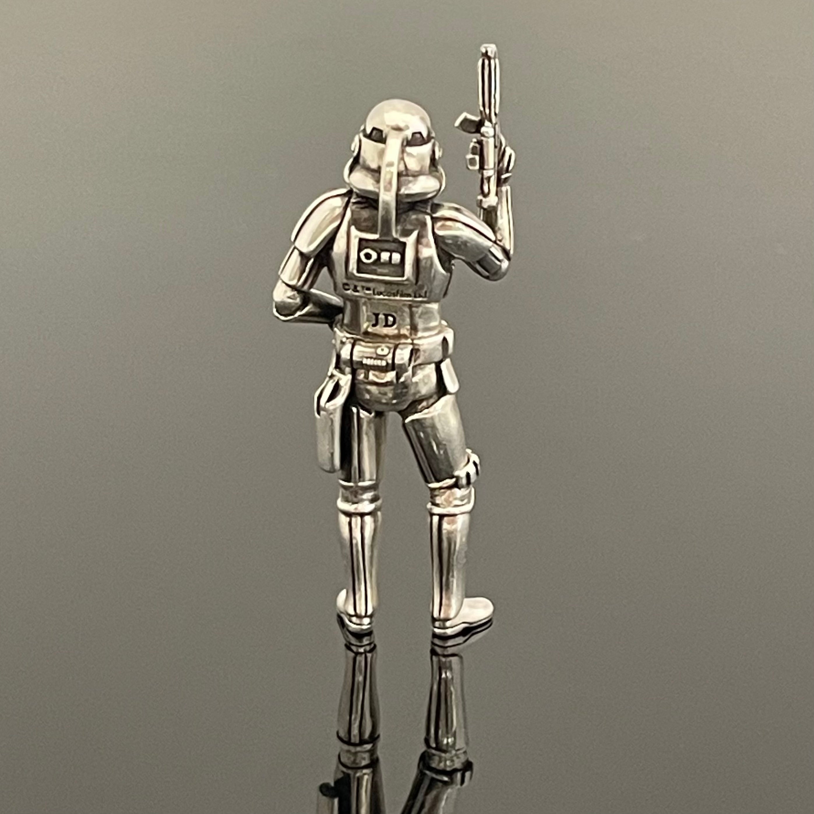 JUSTIN DAVIS _（ジャスティン デイビス）_STAR WARS_ジュエリーコレクション _ストームトルーパー_ペンダントトップ_中古品
