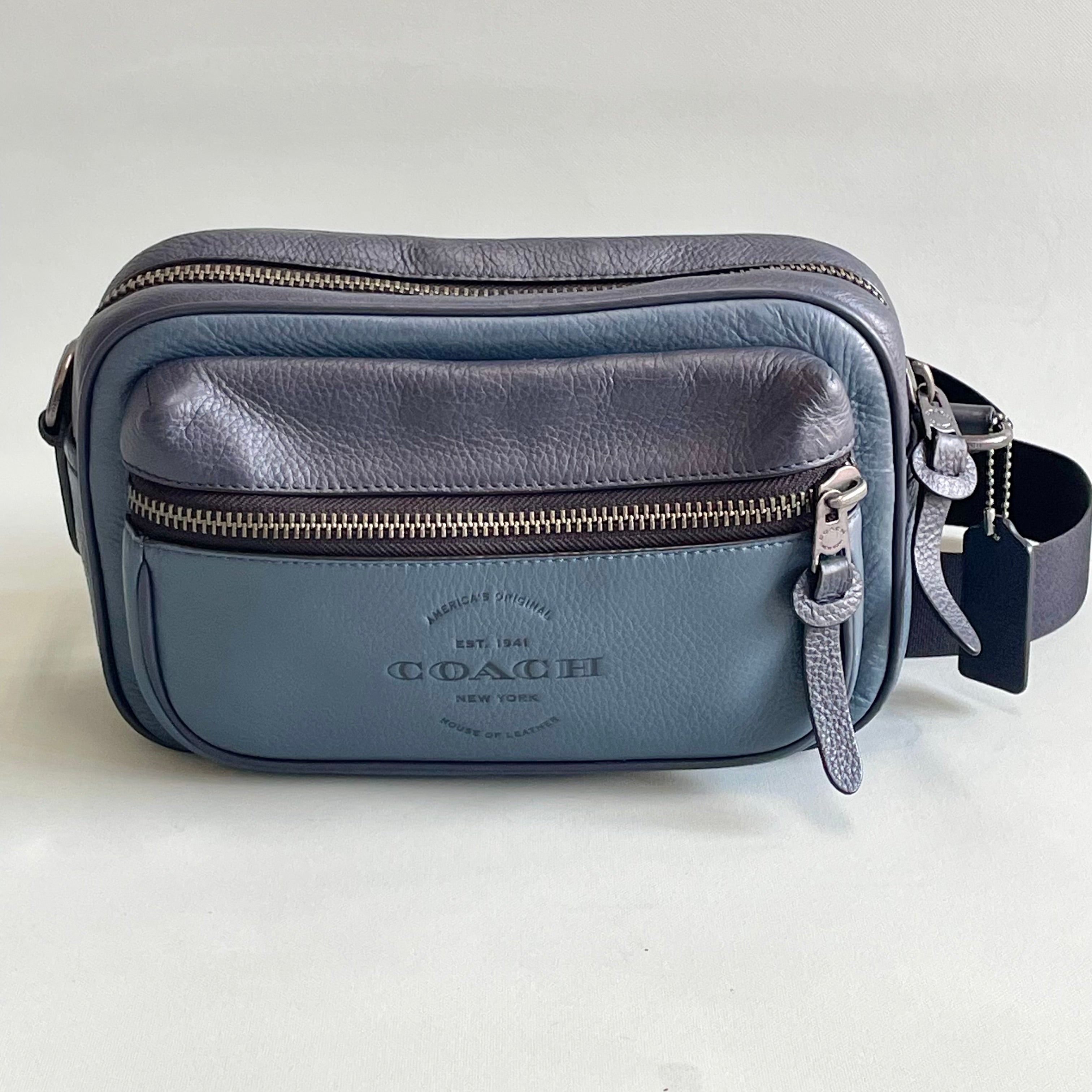 【送料無料】_ COACH_（コーチ）_レザー ショルダー _スモール カメラバッグ _C6584 _中古品