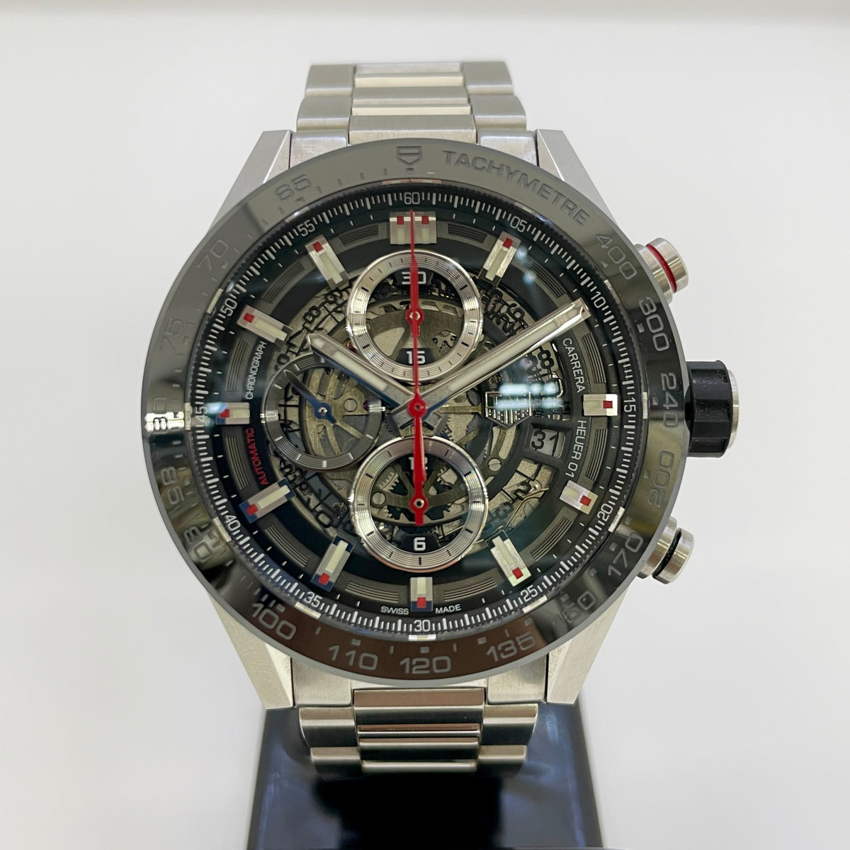 送料無料】TAG HEUER（タグ・ホイヤー ）カレラ MSP30023 43㎜ (中古品)