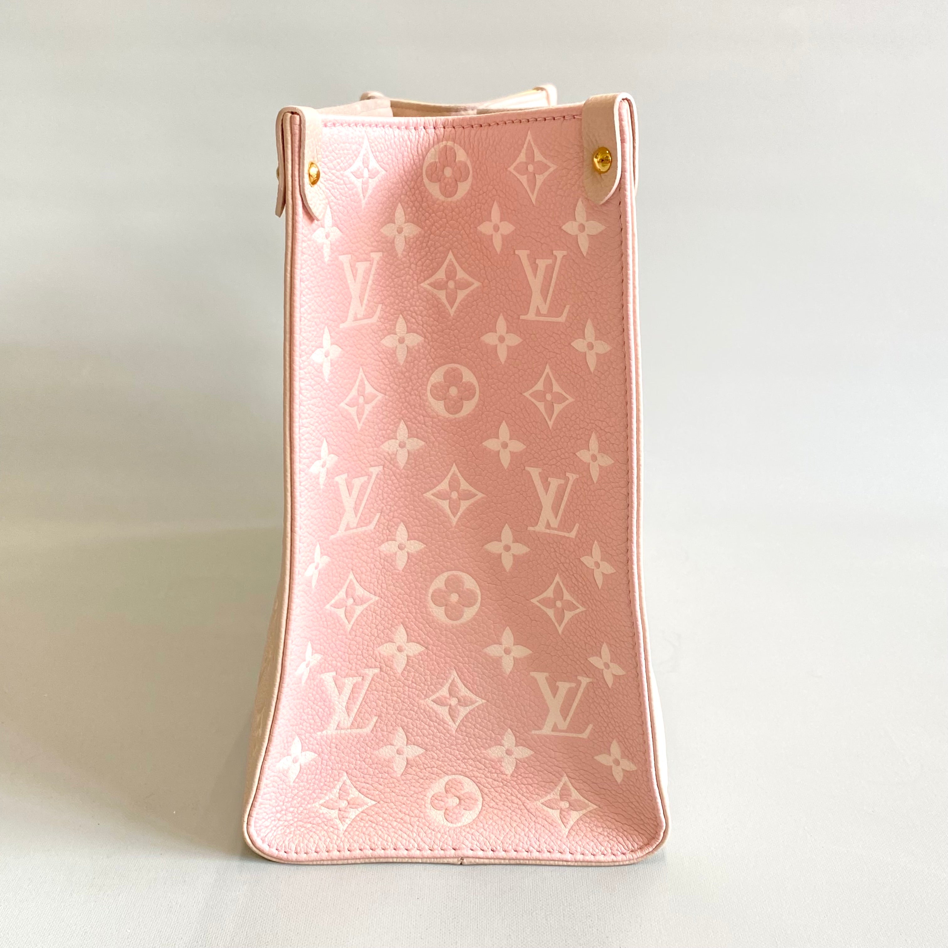 LOUIS VUITTON_（ルイヴィトン）_モノグラムアンプラント_オンザゴーＭＭ_ベージュ/ピンク/イエロー_M46128_中古品
