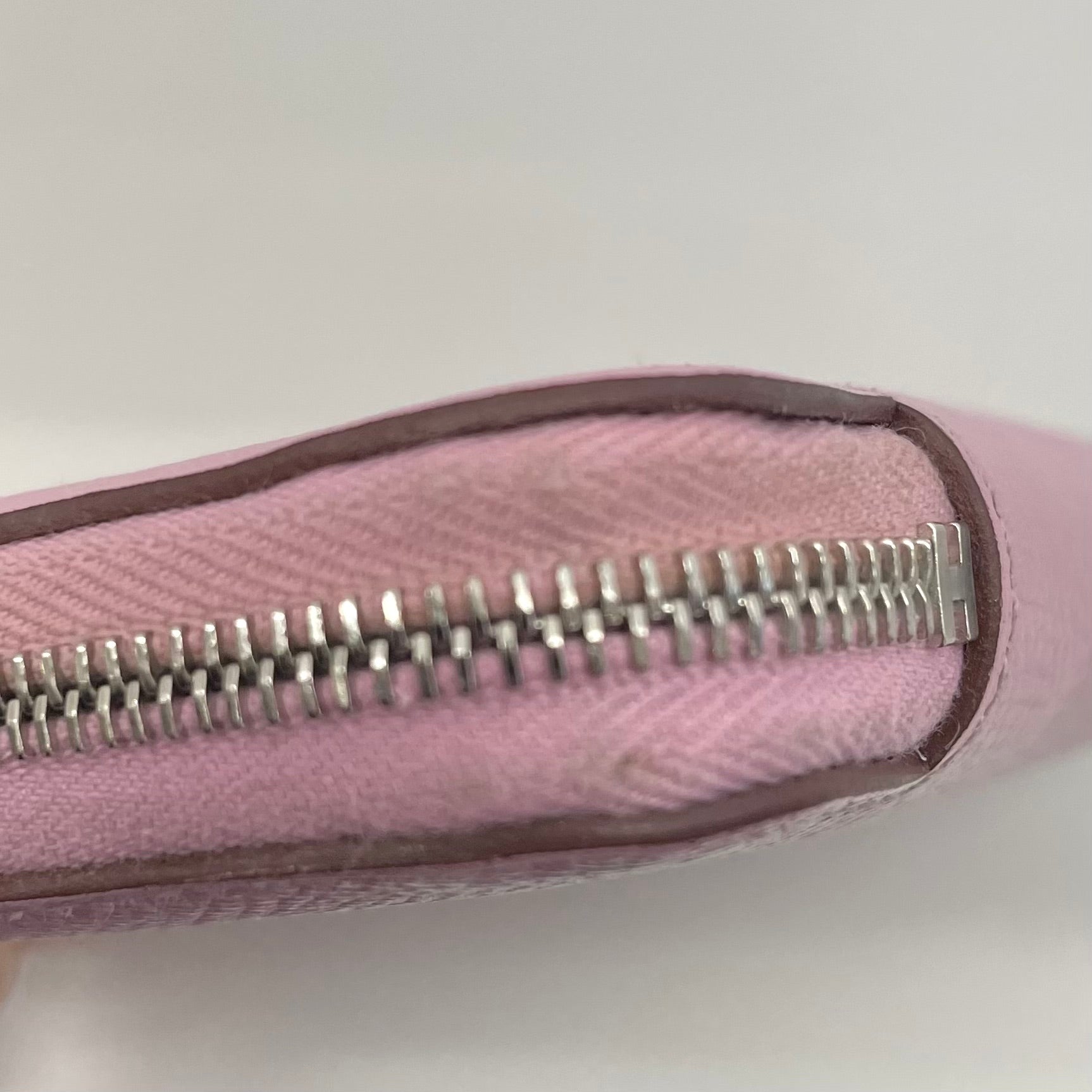 HERMES_（エルメス）_アザップコンパクト _シルクインコインケース_ヴォーエプソン ピンク_中古品