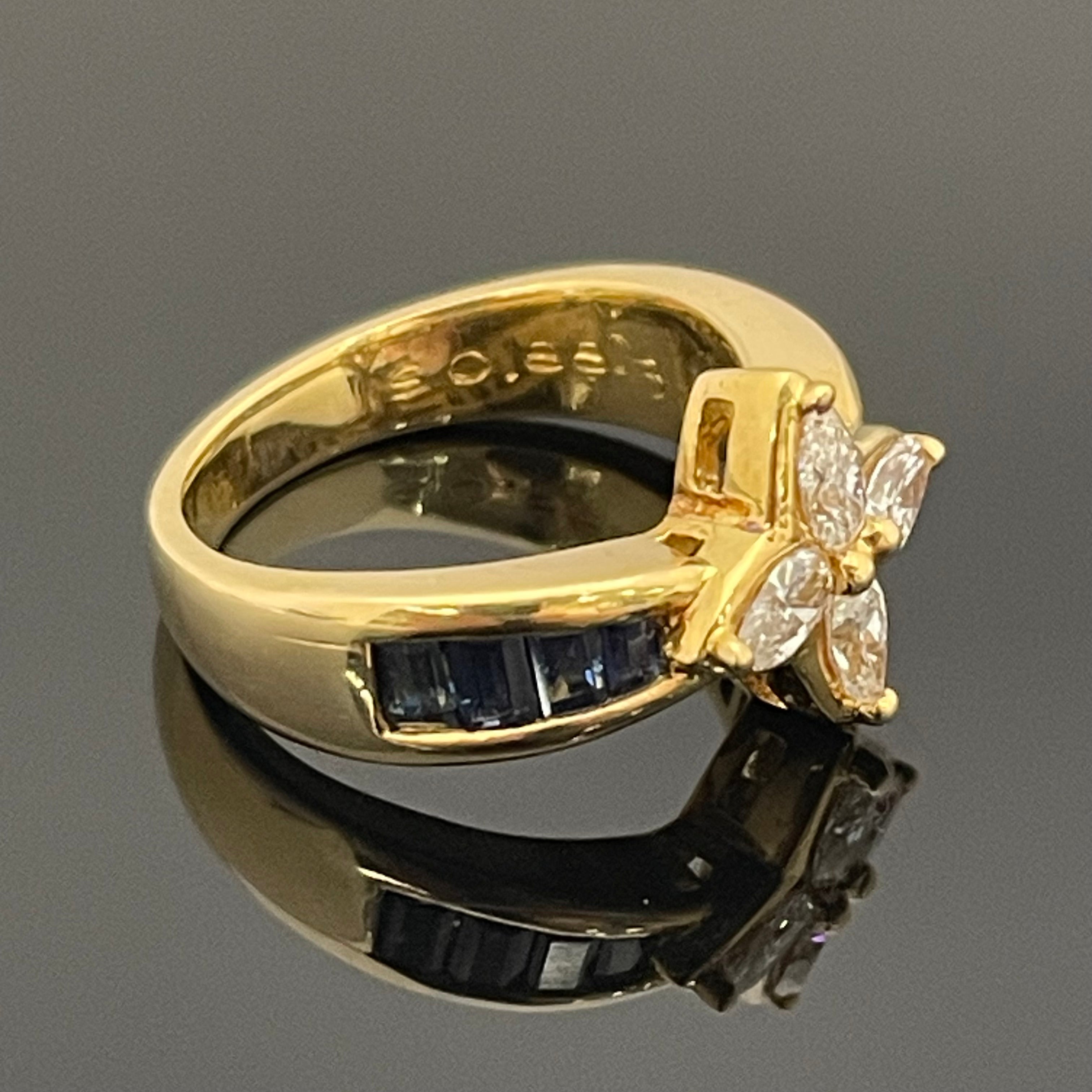 ノンブランド _K18ダイヤモンドリング_D0.59ct/S0.88ct _7.6g/＃11号 _中古品