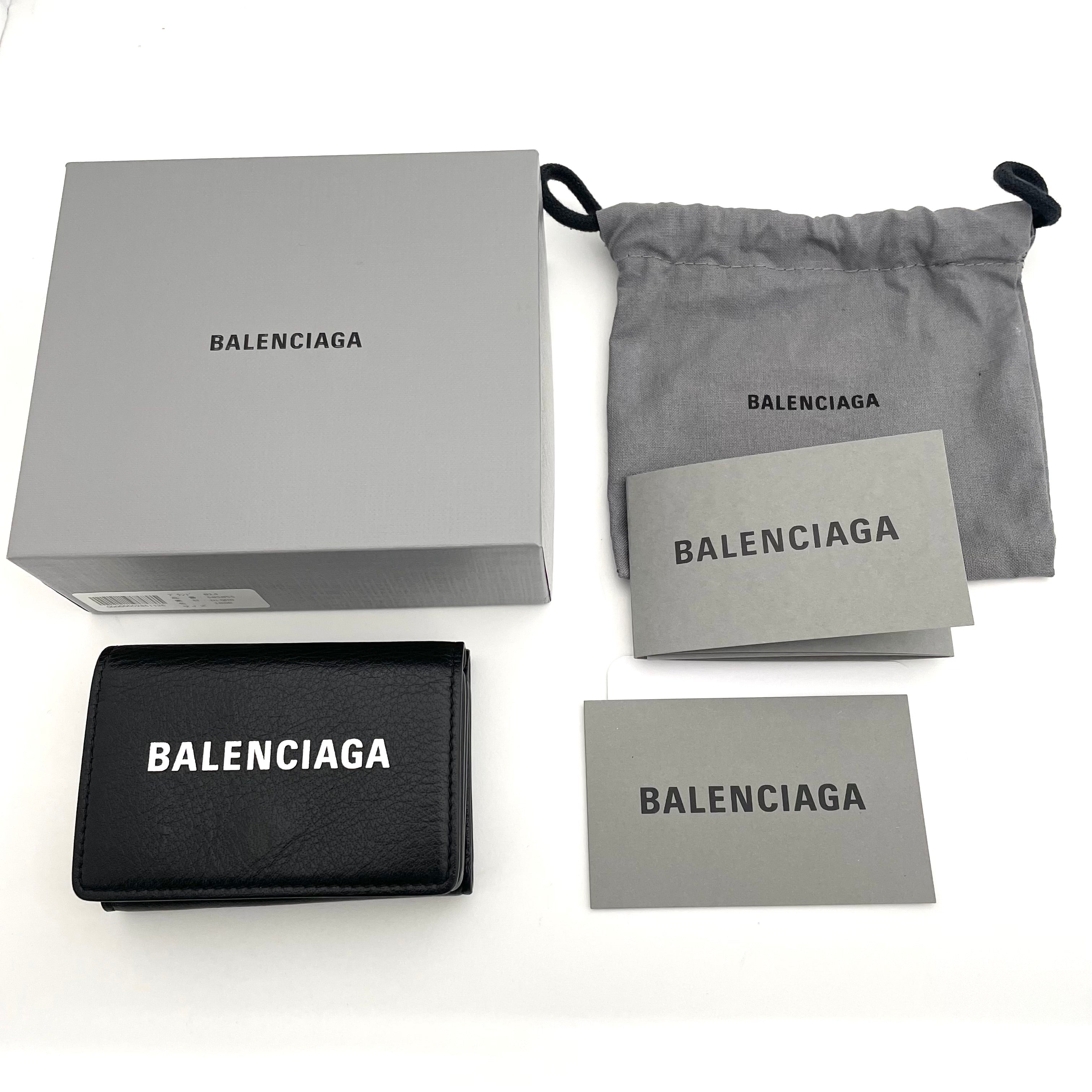 BALENCIAGA_（バレンシアガ)_三つ折り財布_エブリデイ 505055_中古品