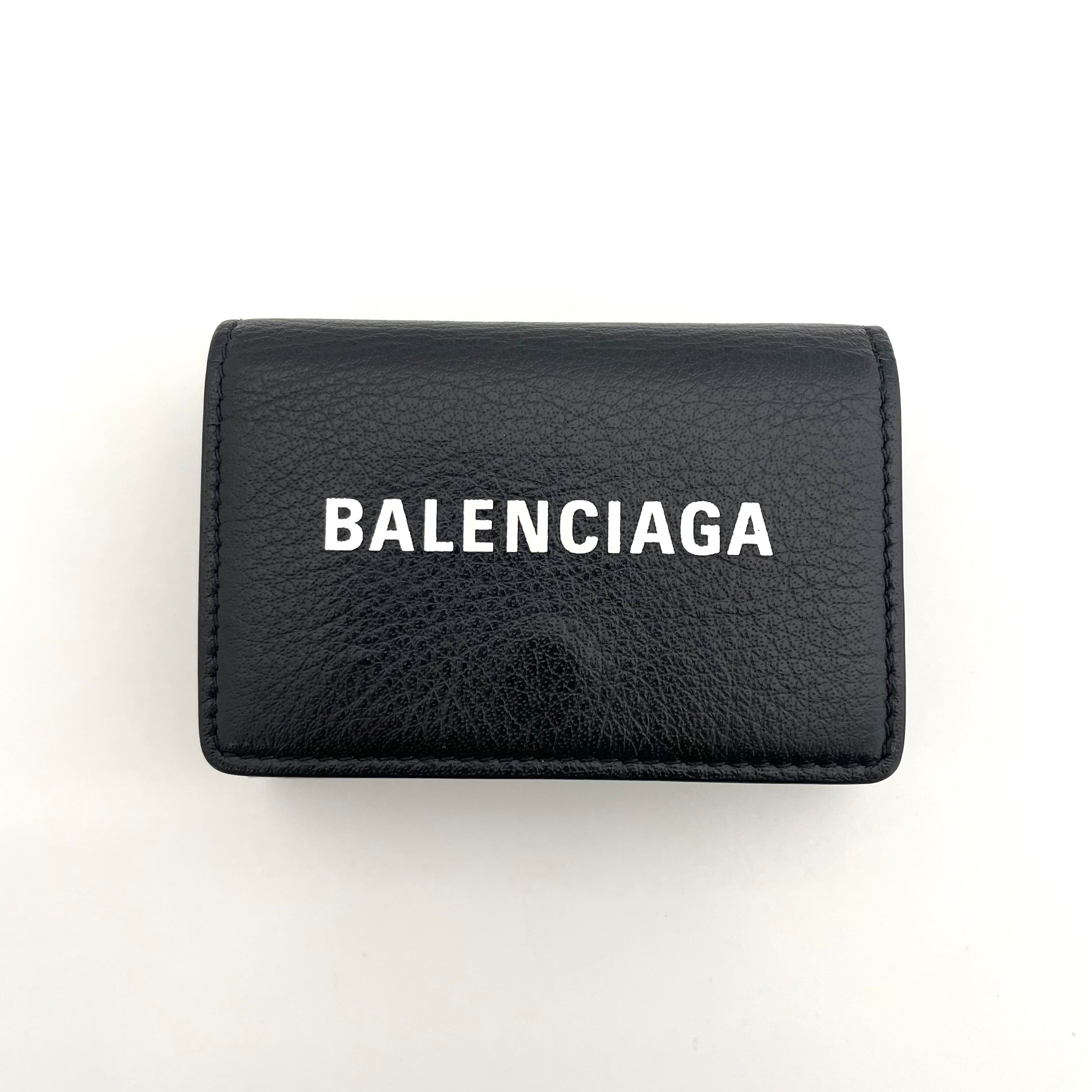 BALENCIAGA_（バレンシアガ)_三つ折り財布_エブリデイ 505055_中古品
