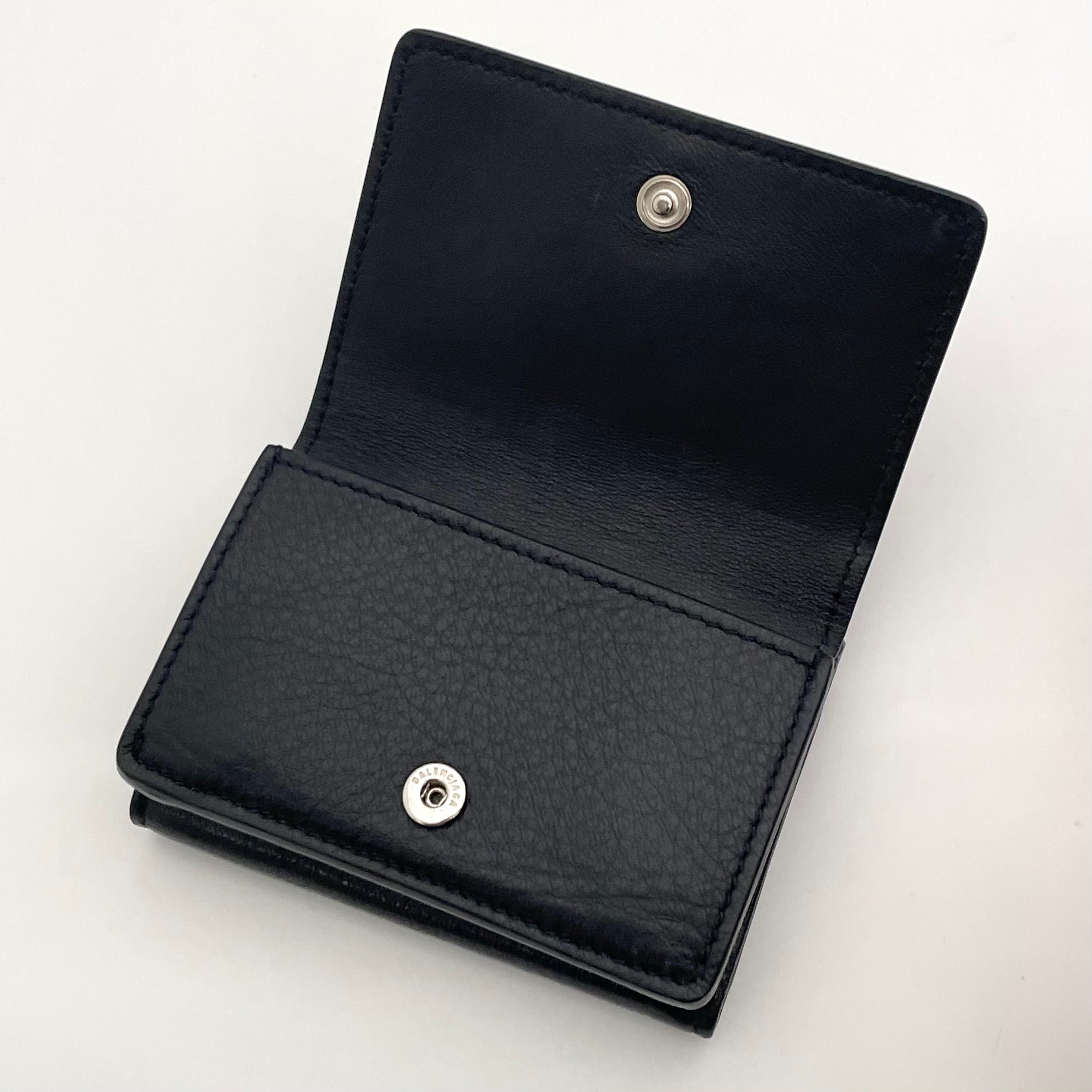 BALENCIAGA_（バレンシアガ)_三つ折り財布_エブリデイ 505055_中古品
