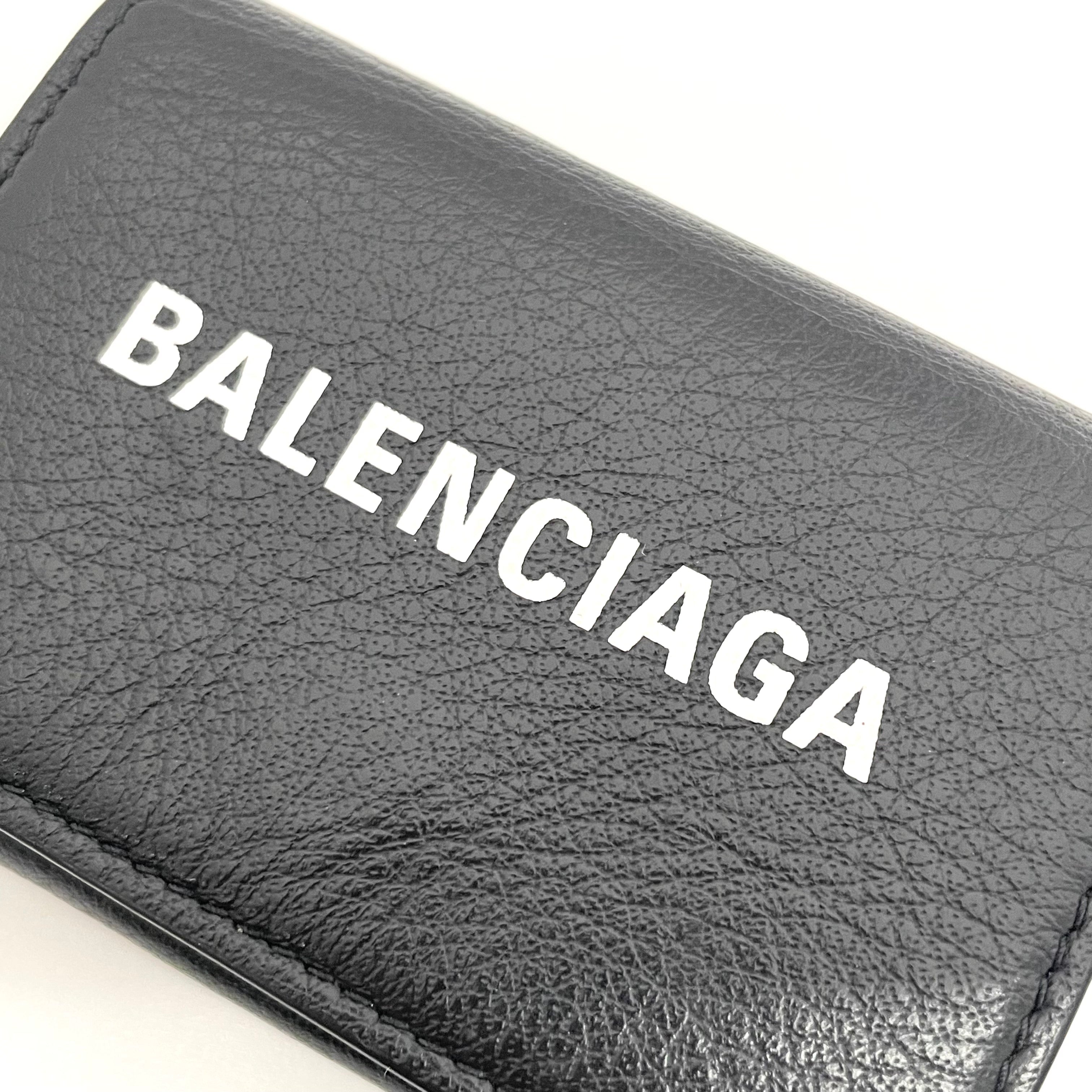 BALENCIAGA_（バレンシアガ)_三つ折り財布_エブリデイ 505055_中古品