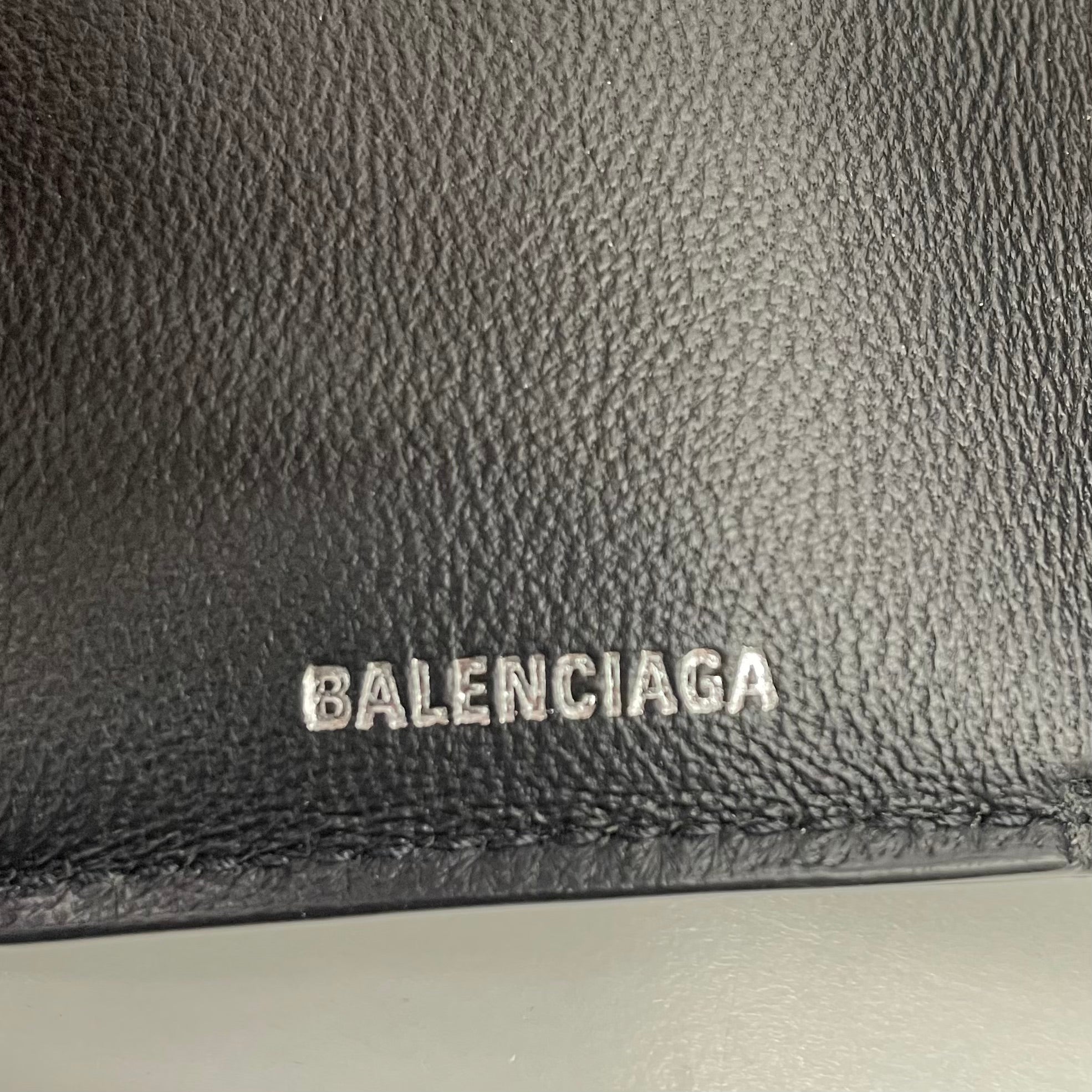 BALENCIAGA_（バレンシアガ)_三つ折り財布_エブリデイ 505055_中古品