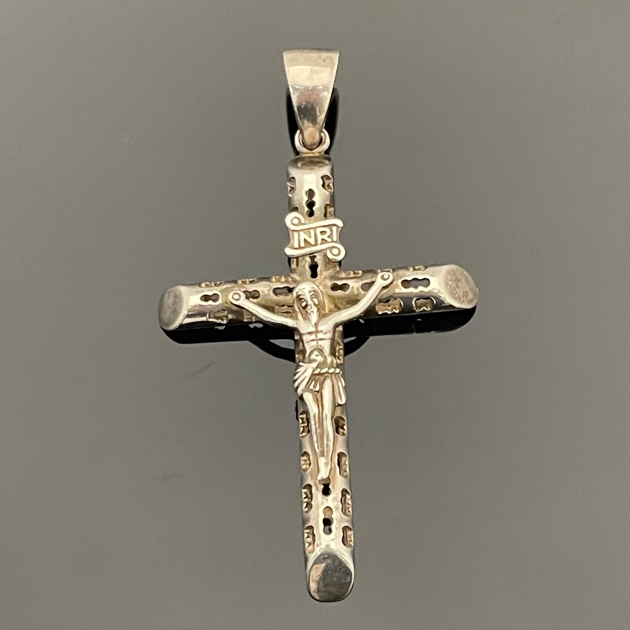 ノンブランド _SV925 _クロスペンダントトップ_中古品