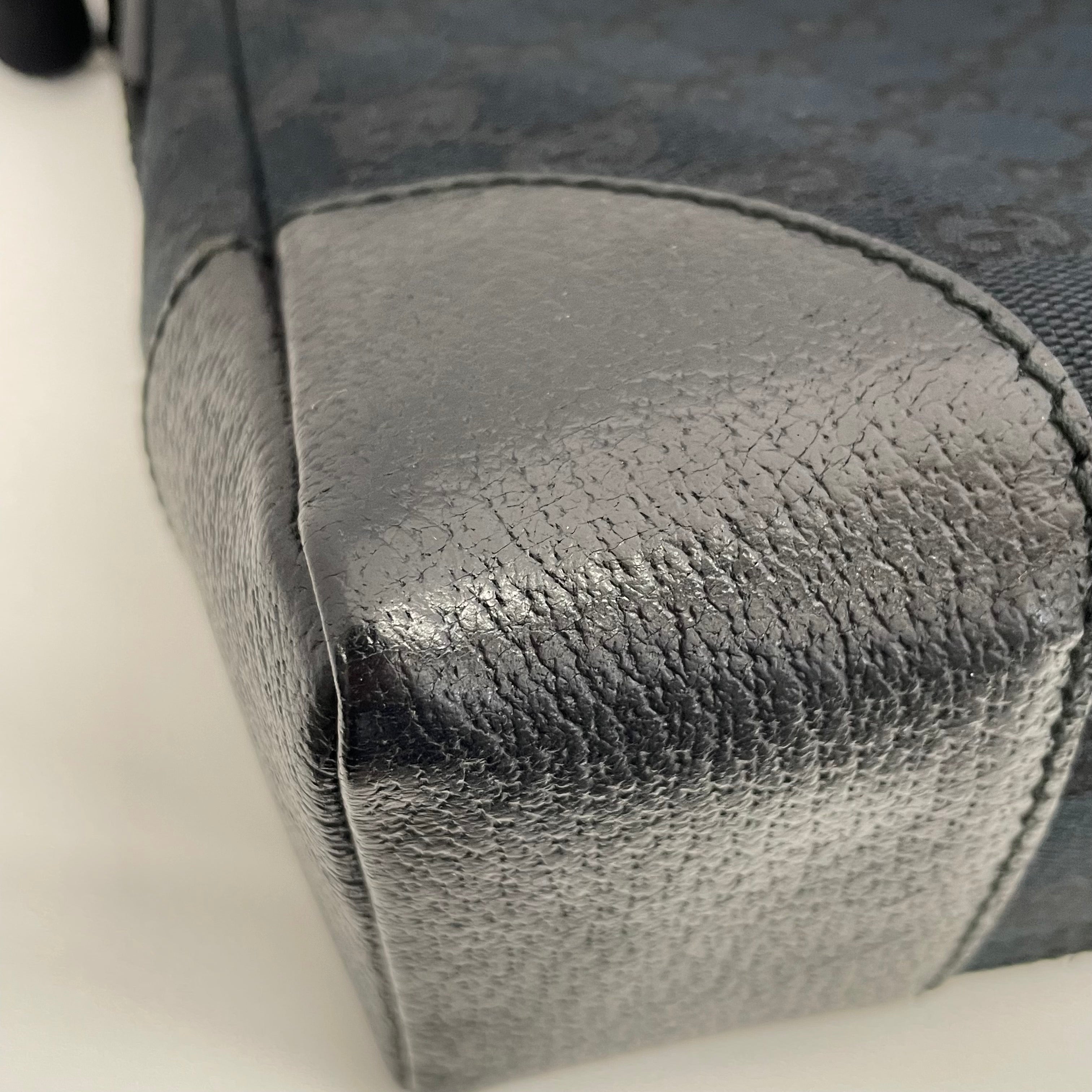 GUCCI_（グッチ)_GGキャンバス_ショルダーバック_114273ブラック_中古品