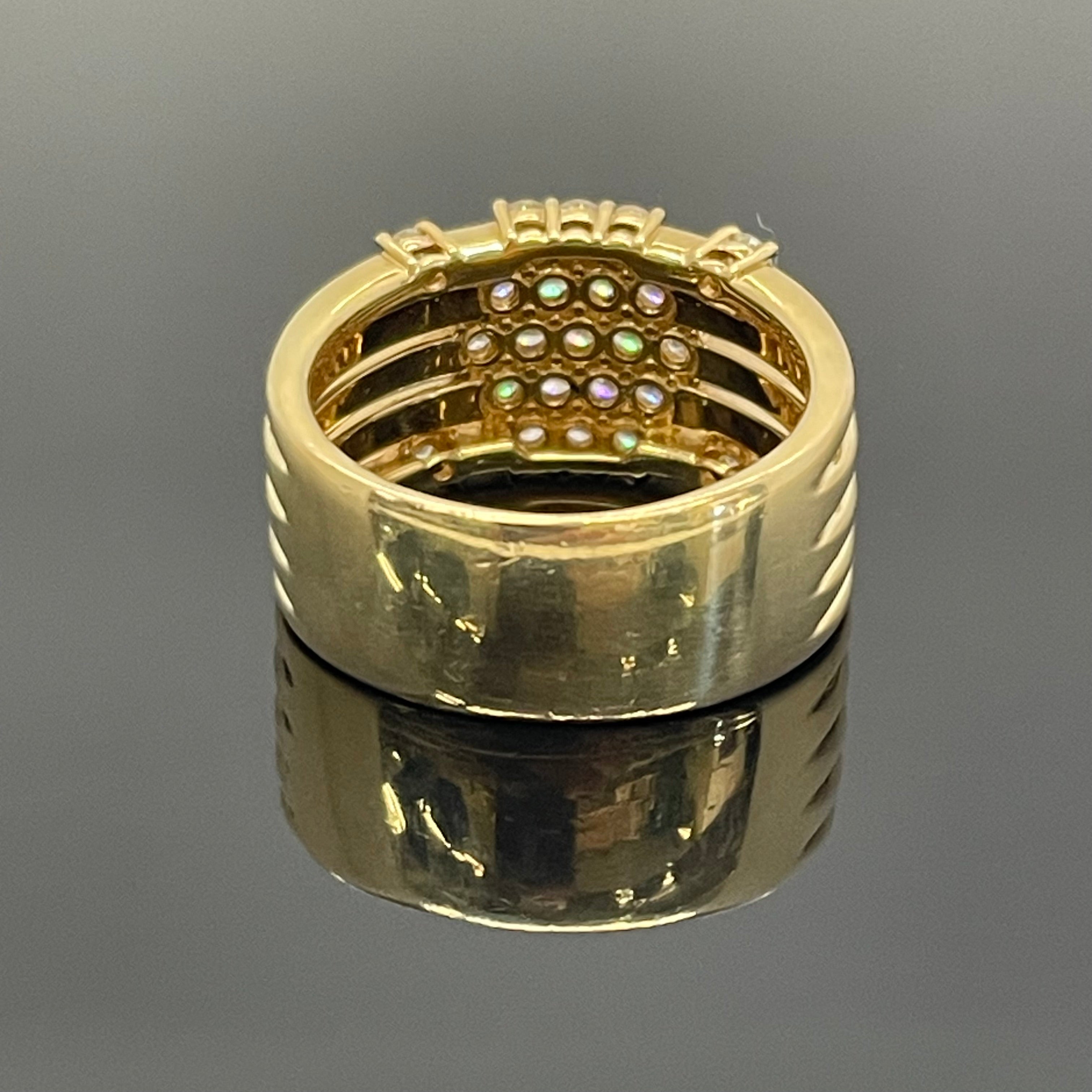 星の砂K18ダイヤモンドリングFD0.90ct/13.1g/＃16.5号中古品