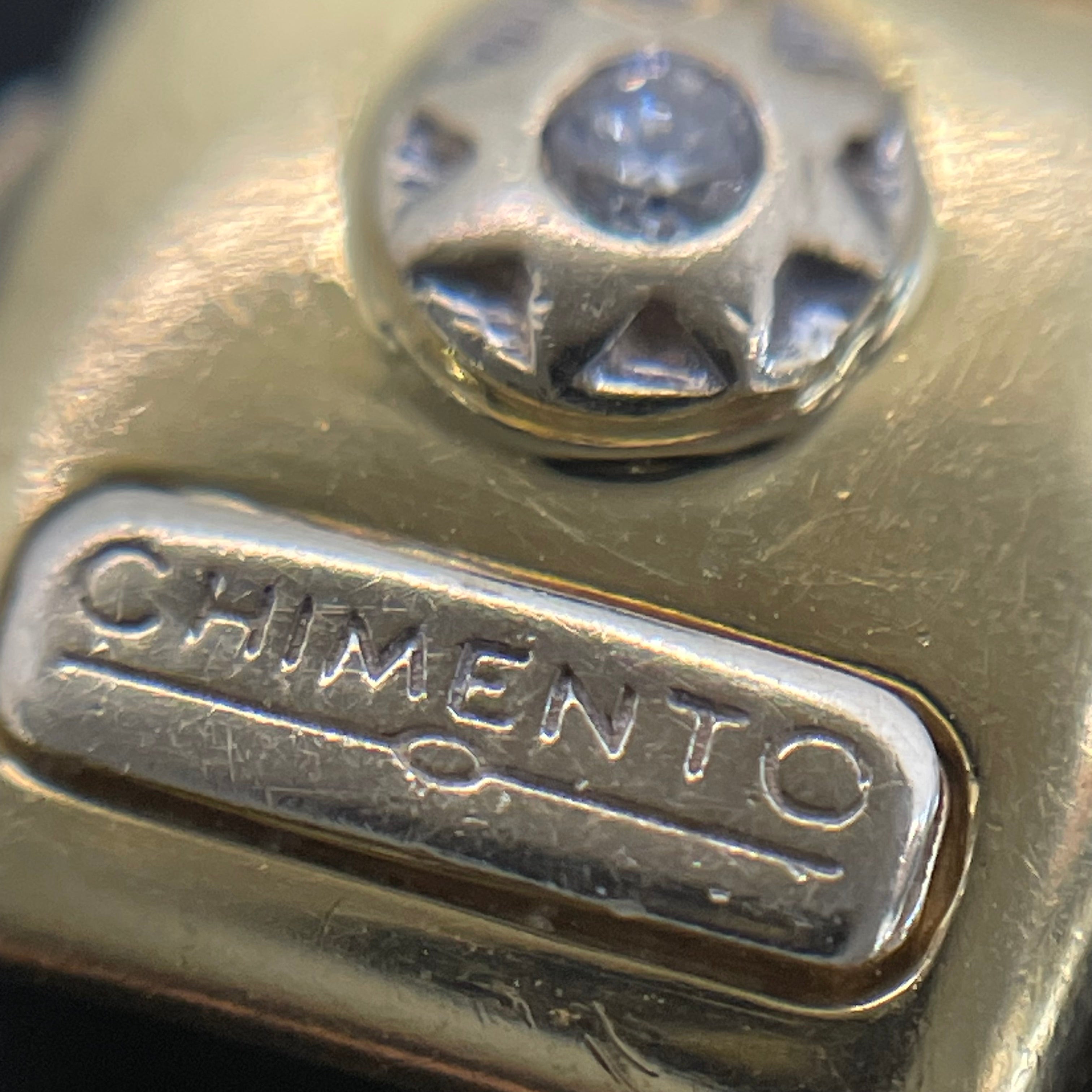 CHIMENTO（キメント)K18ダイヤモンドブレスレット17.5cm／24. 4g 中古品