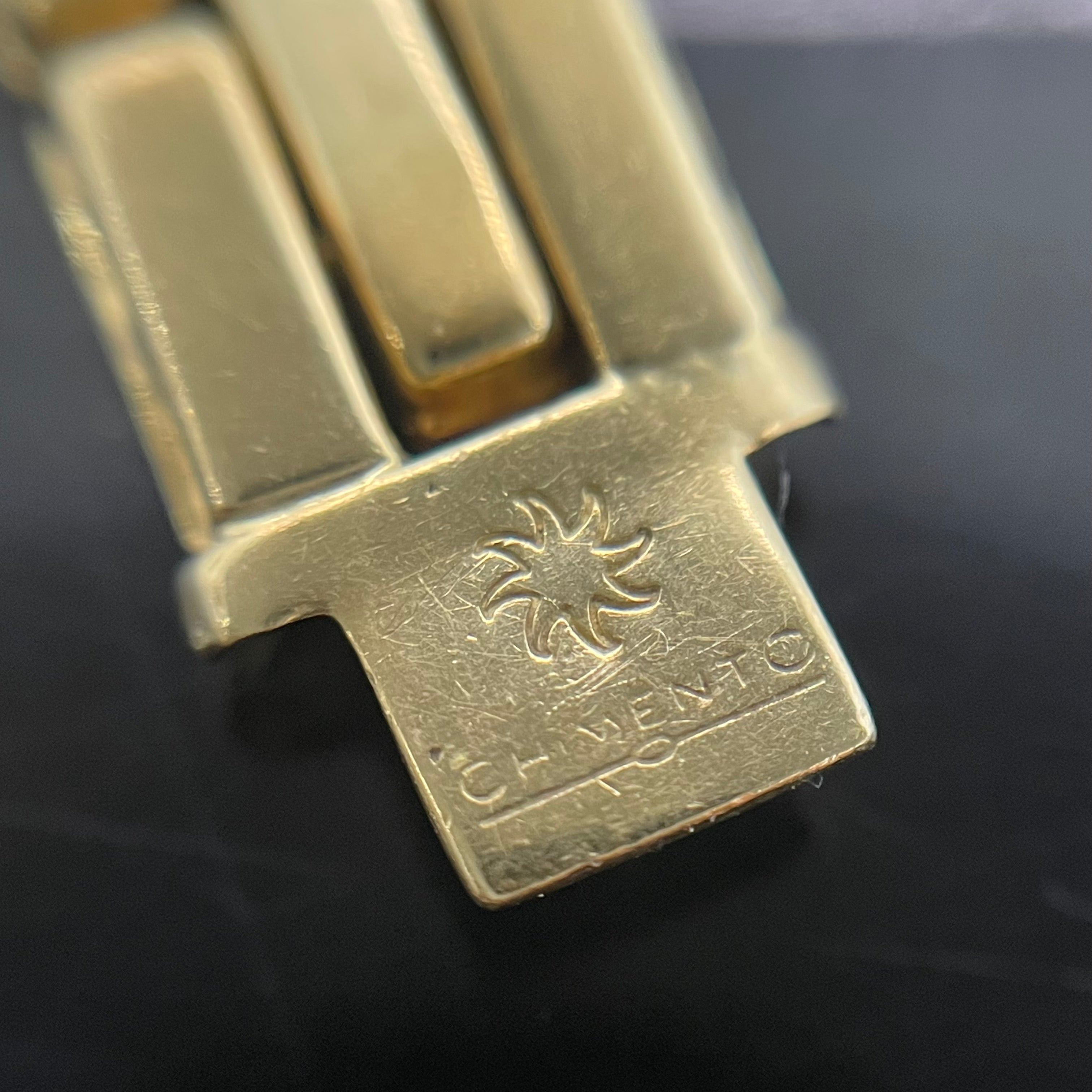 CHIMENTO（キメント)K18ダイヤモンドブレスレット17.5cm／24. 4g 中古品