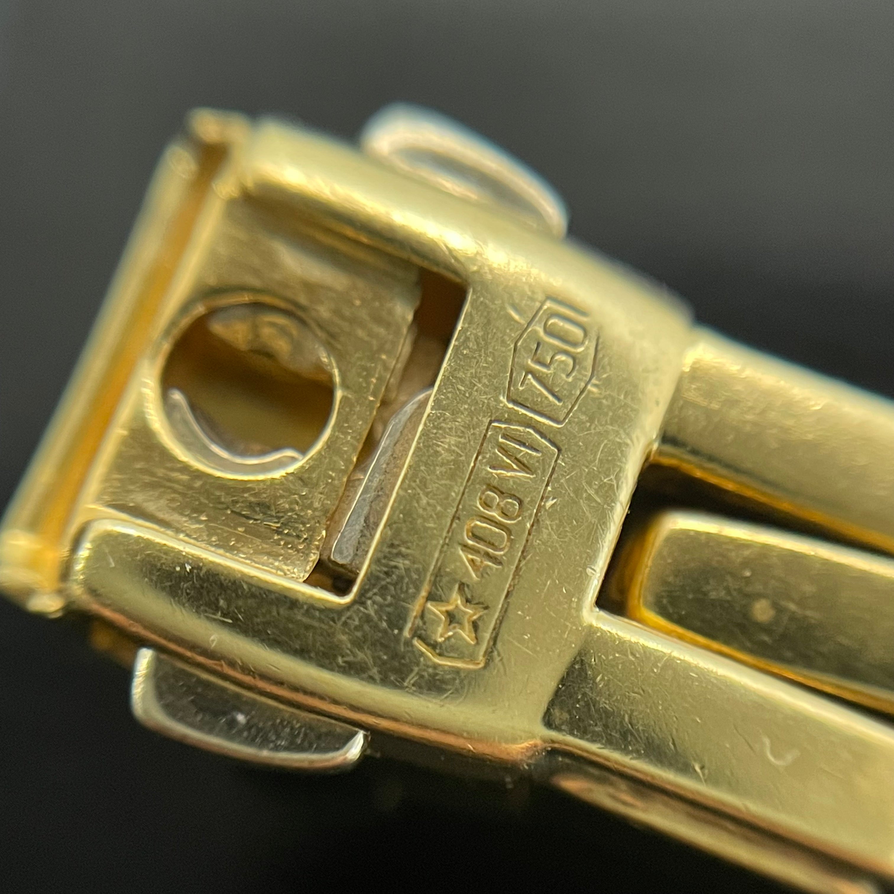 CHIMENTO_（キメント)_K18ダイヤモンドブレスレット_17.5cm／24. 4g _中古品