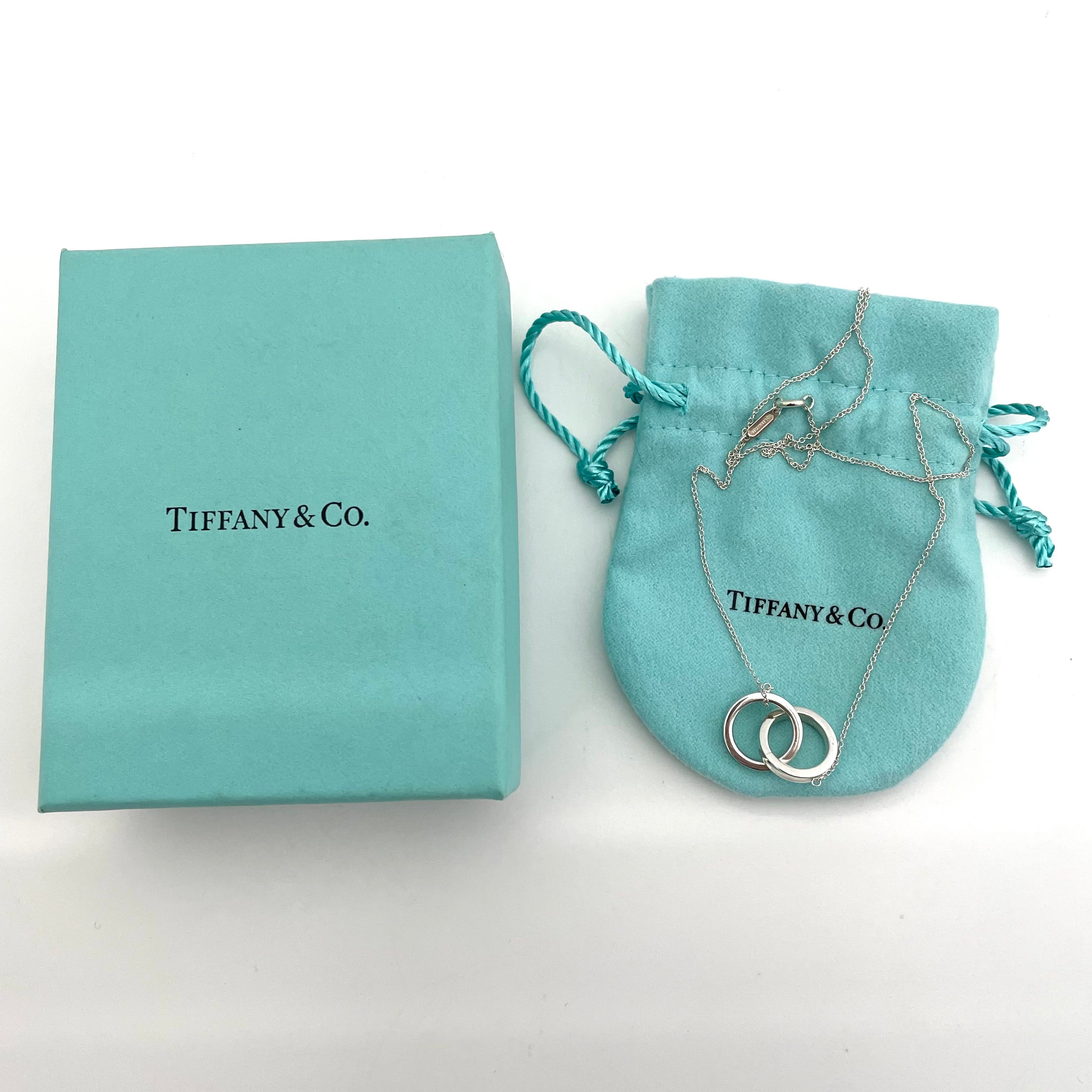 TIFFANY&Co_（ティファニー）_SV925インターロッキング _サークル ペンダント（スモール）_中古品