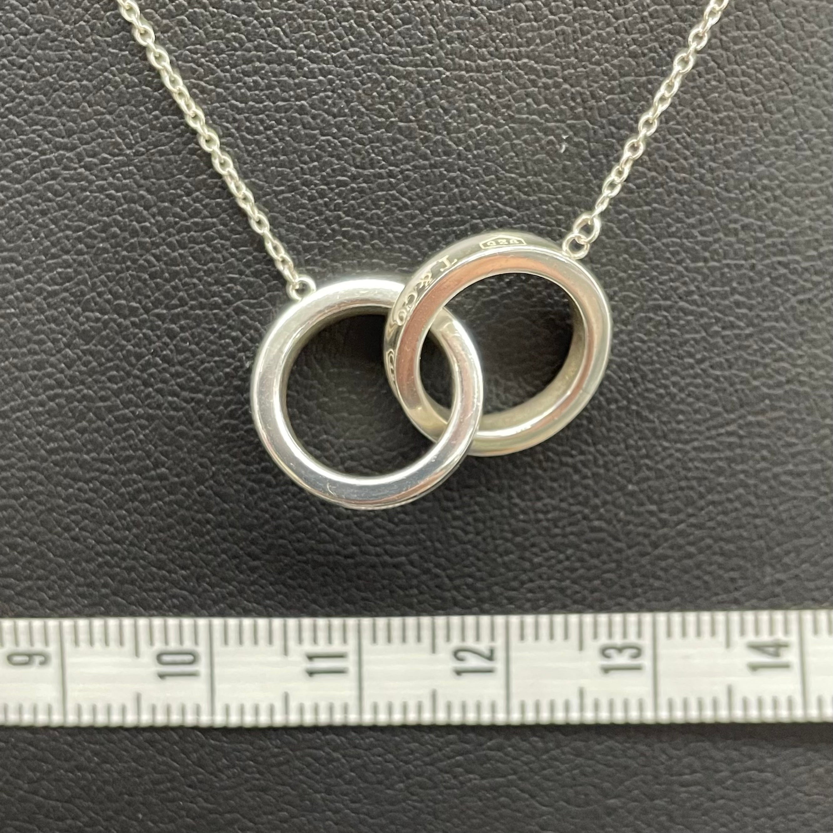 TIFFANY&Co_（ティファニー）_SV925インターロッキング _サークル ペンダント（スモール）_中古品