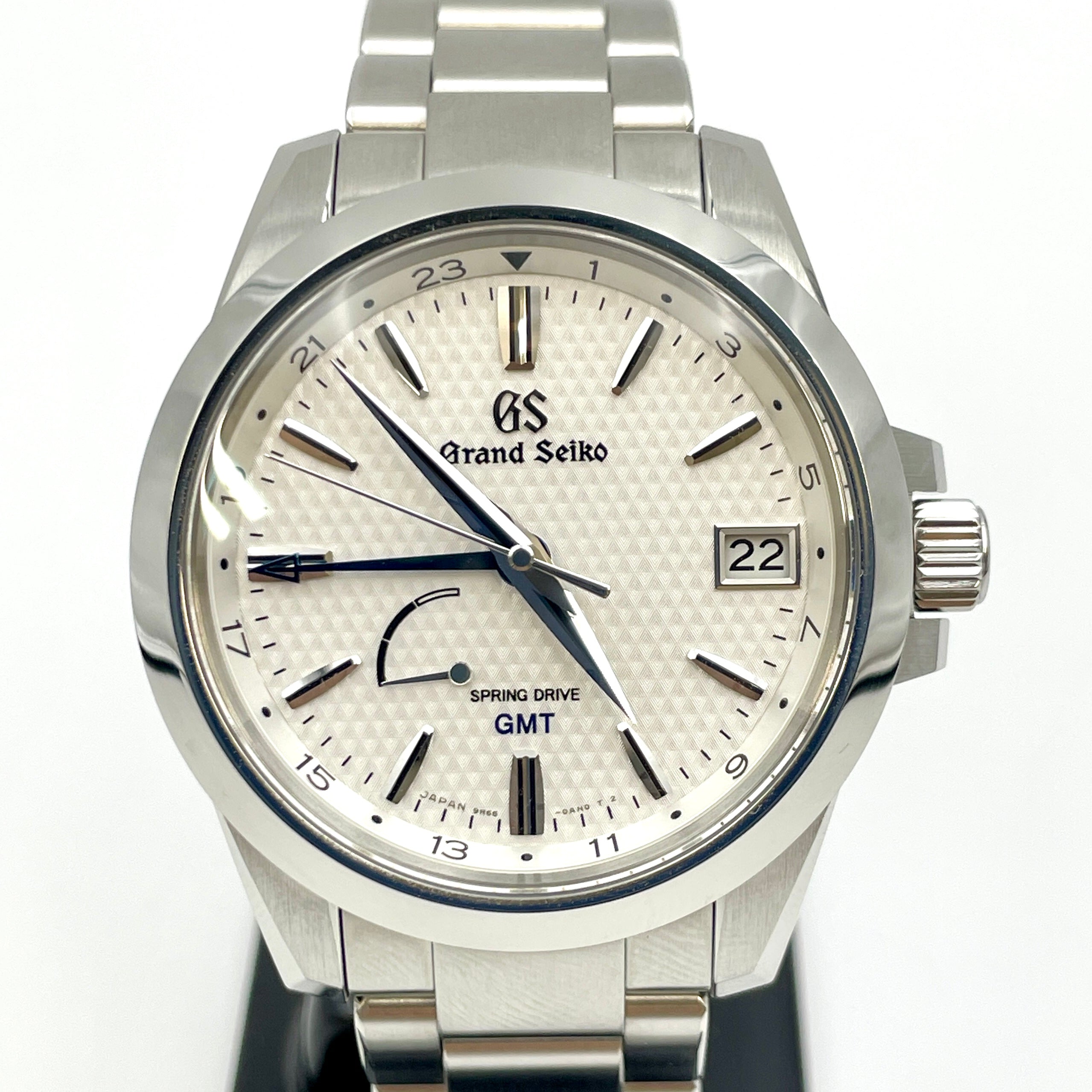 【送料無料】_ Grand Seiko_（グランドセイコー）_ヘリテージコレクション _スプリングドライブGMT _SBGE209 _中古品