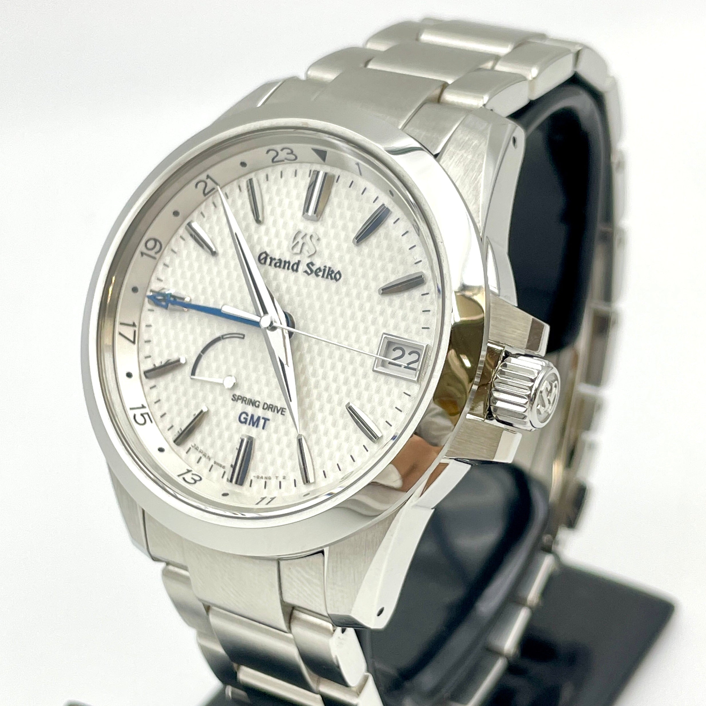 【送料無料】_ Grand Seiko_（グランドセイコー）_ヘリテージコレクション _スプリングドライブGMT _SBGE209 _中古品