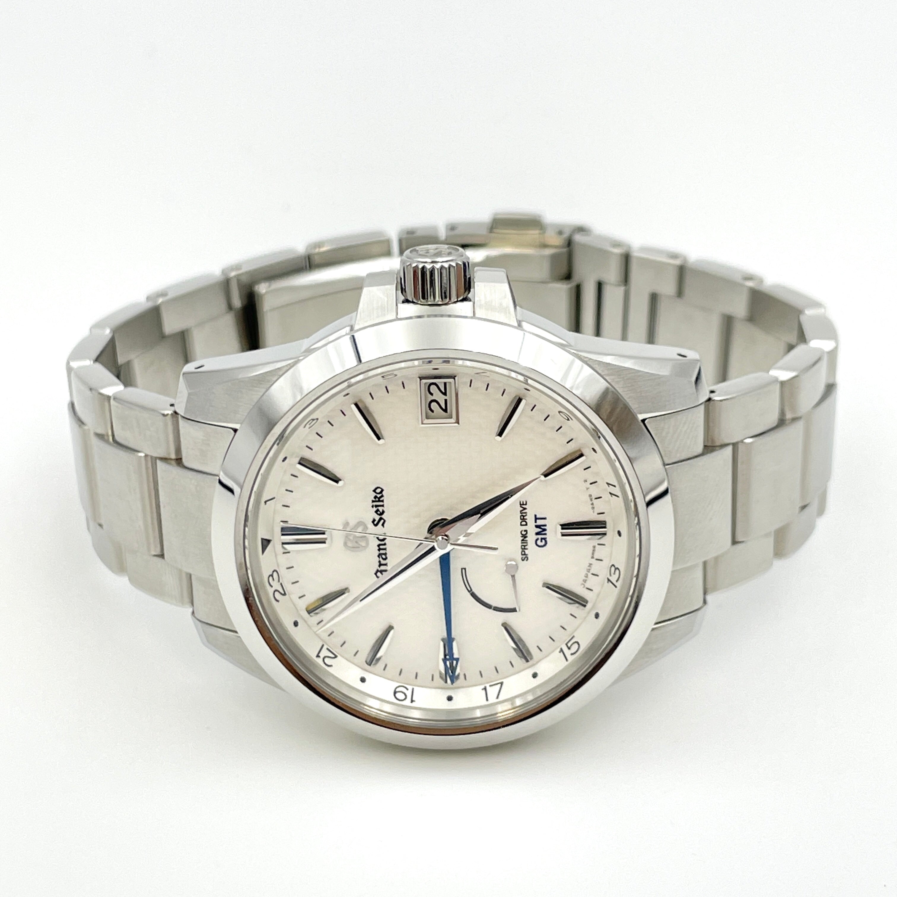 【送料無料】_ Grand Seiko_（グランドセイコー）_ヘリテージコレクション _スプリングドライブGMT _SBGE209 _中古品