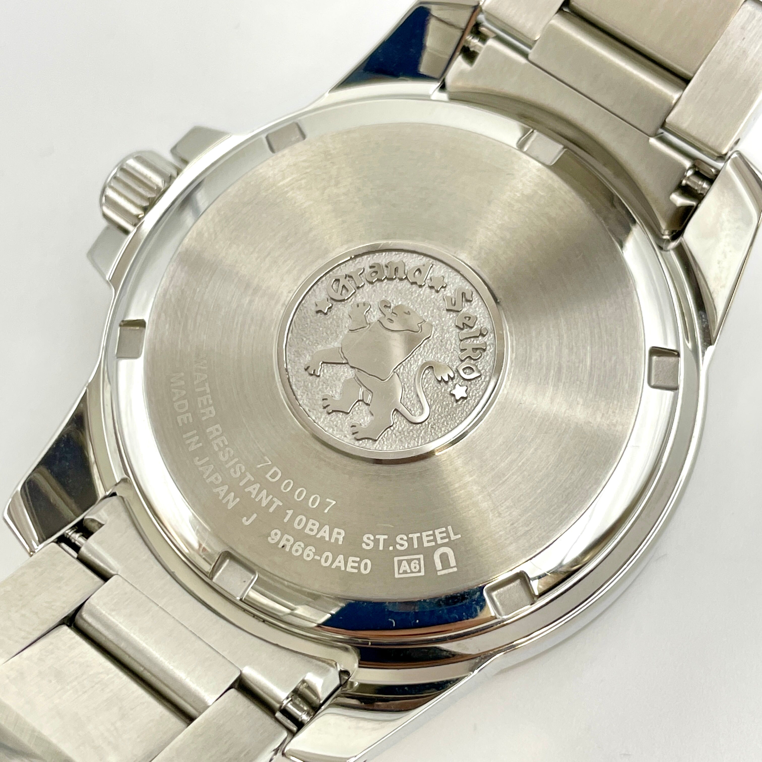 【送料無料】_ Grand Seiko_（グランドセイコー）_ヘリテージコレクション _スプリングドライブGMT _SBGE209 _中古品