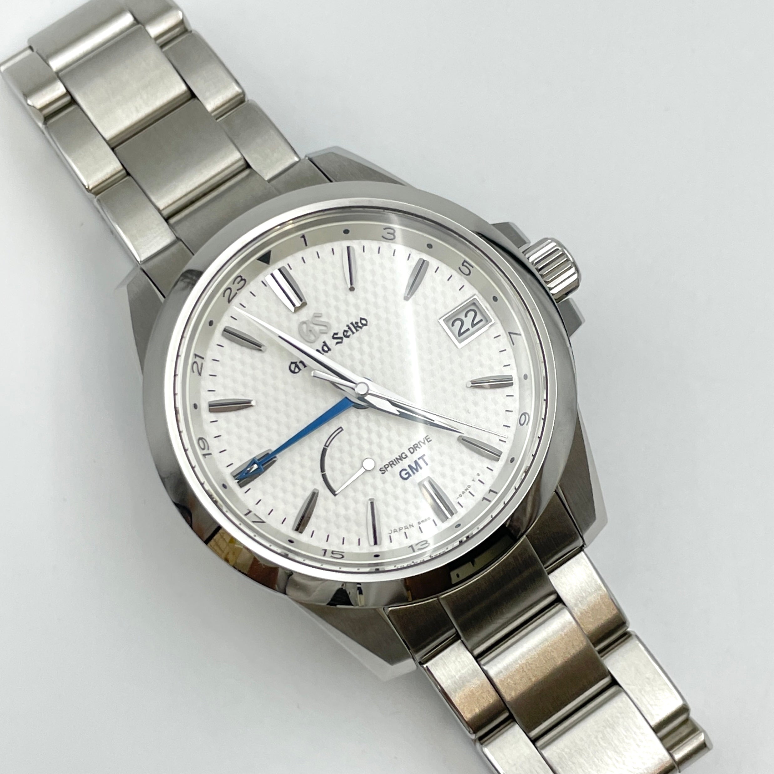 【送料無料】_ Grand Seiko_（グランドセイコー）_ヘリテージコレクション _スプリングドライブGMT _SBGE209 _中古品