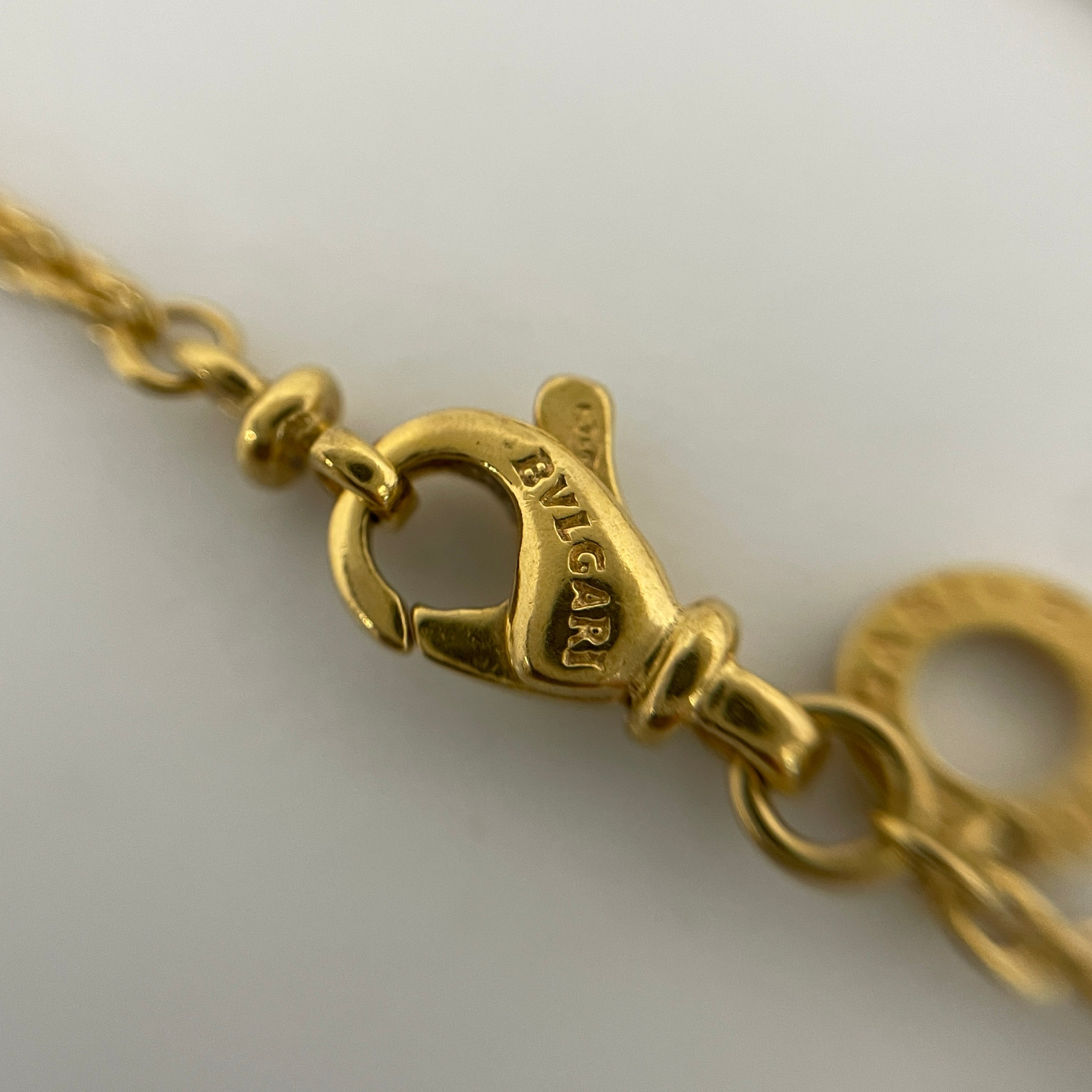 BVLGARI_（ブルガリ）_B-ZERO1 ネックレス_Au750 イエローゴールド_中古品