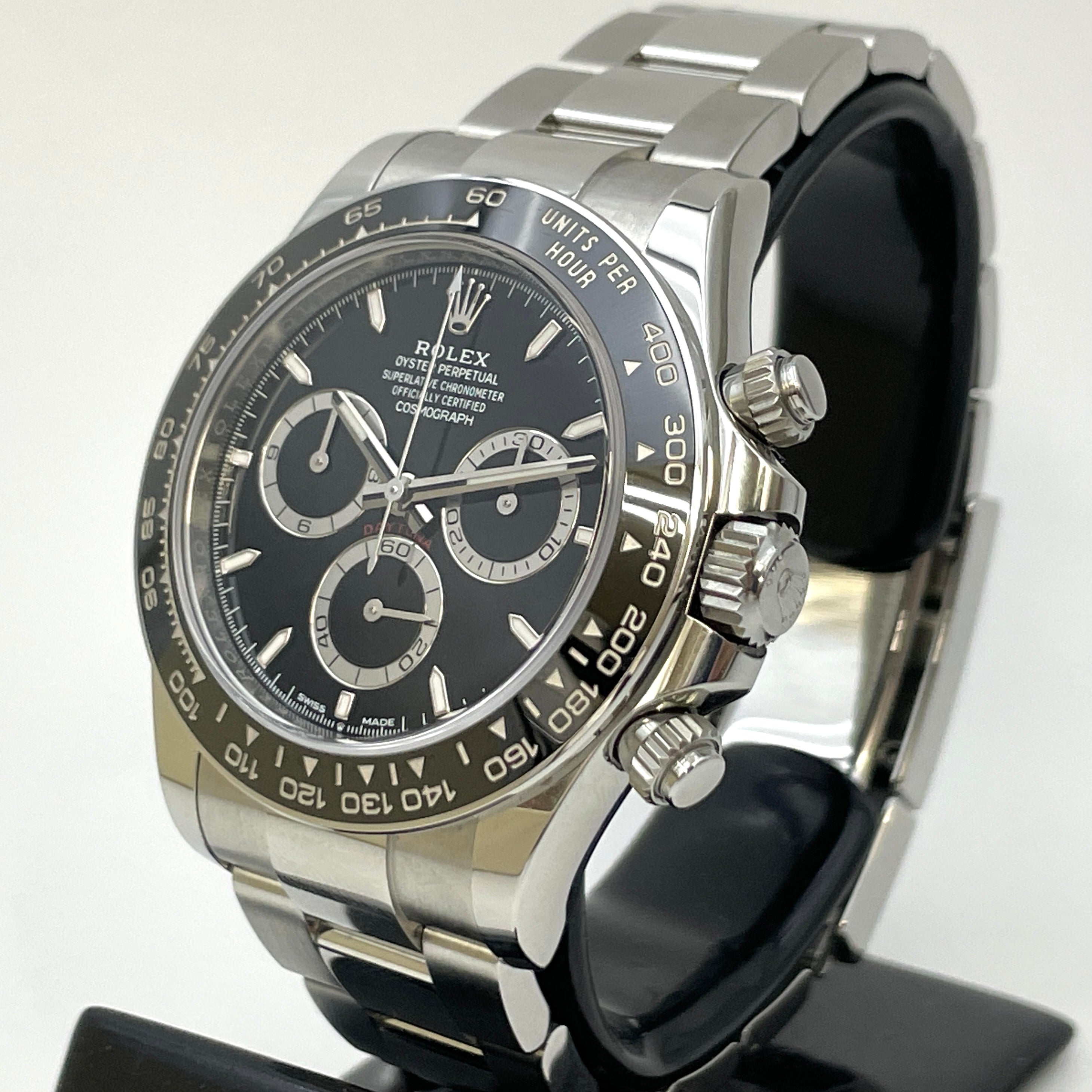 ROLEX_（ロレックス）_デイトナ 黒文字盤_126500LN ランダム番_中古品