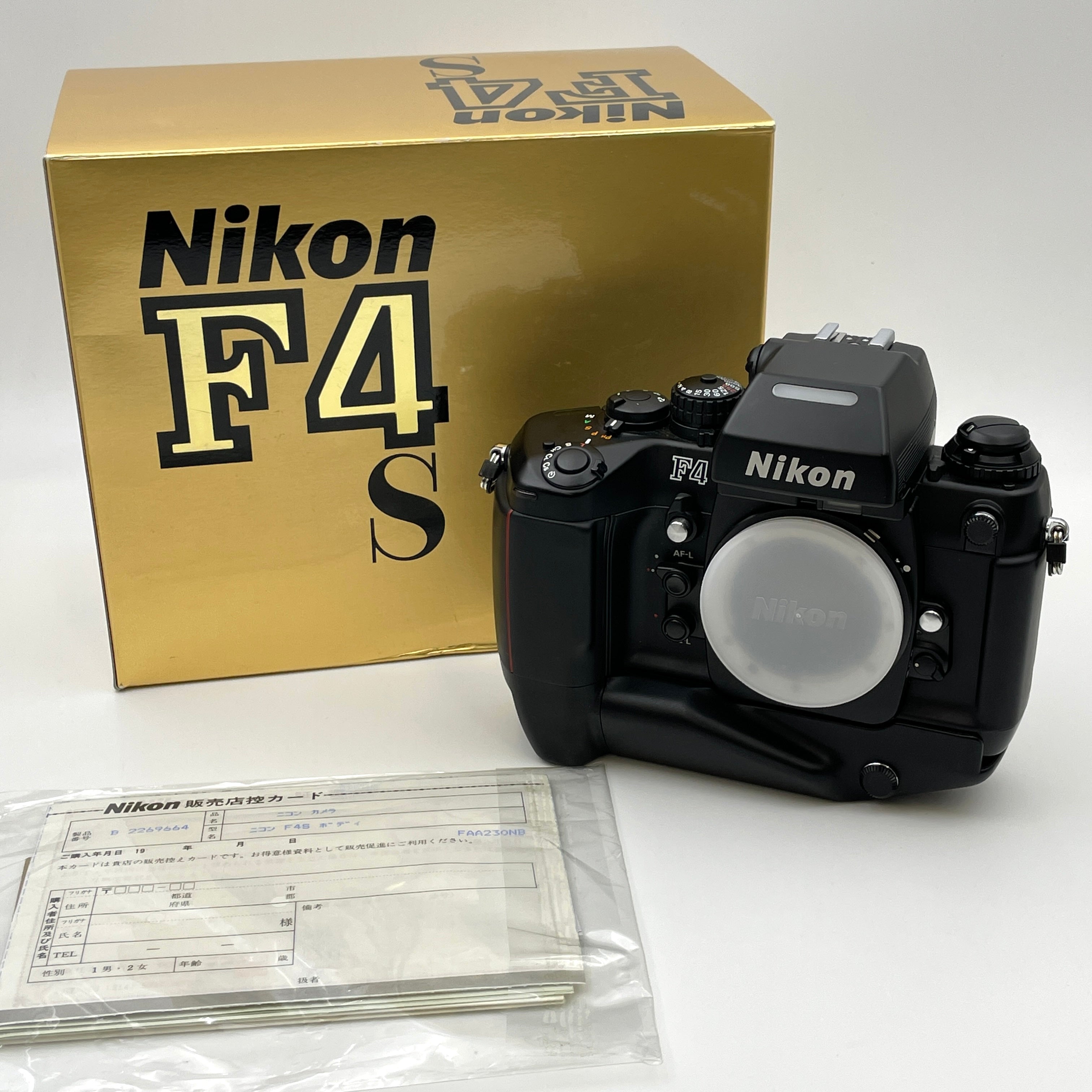 Nikon_（ニコン）_F4S ブラック_フィルムカメラ_中古美品