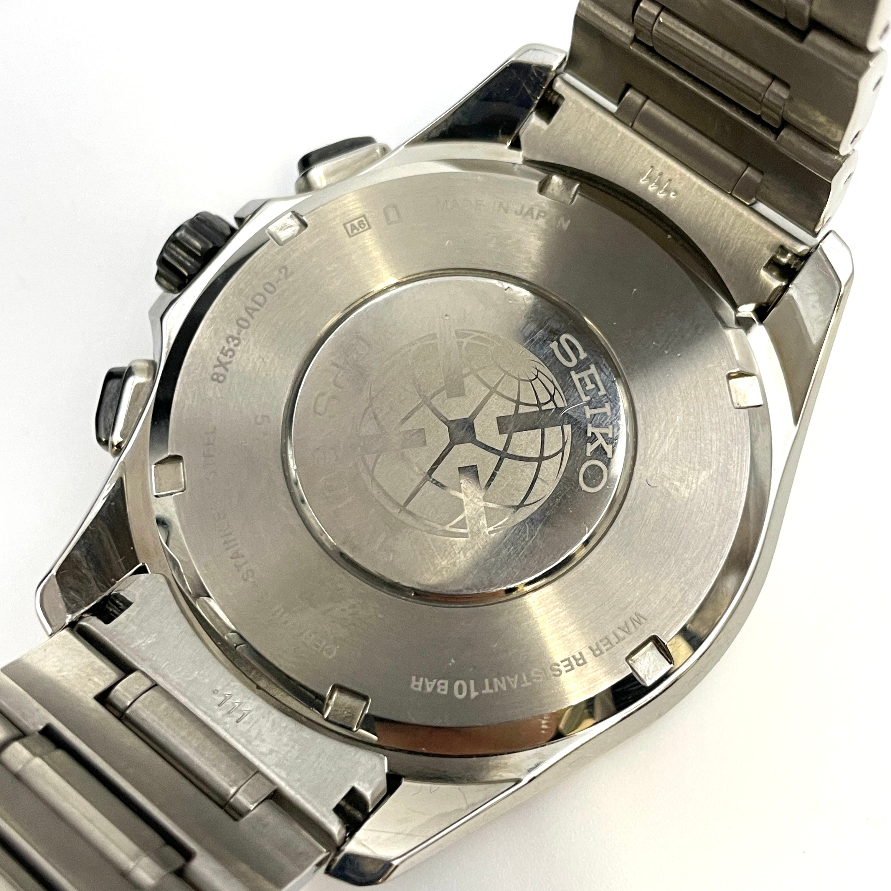 SEIKO_（セイコー)_ASTRON _8Xシリーズデュアルタイム_SBXB051/8X53−0AD0_中古品