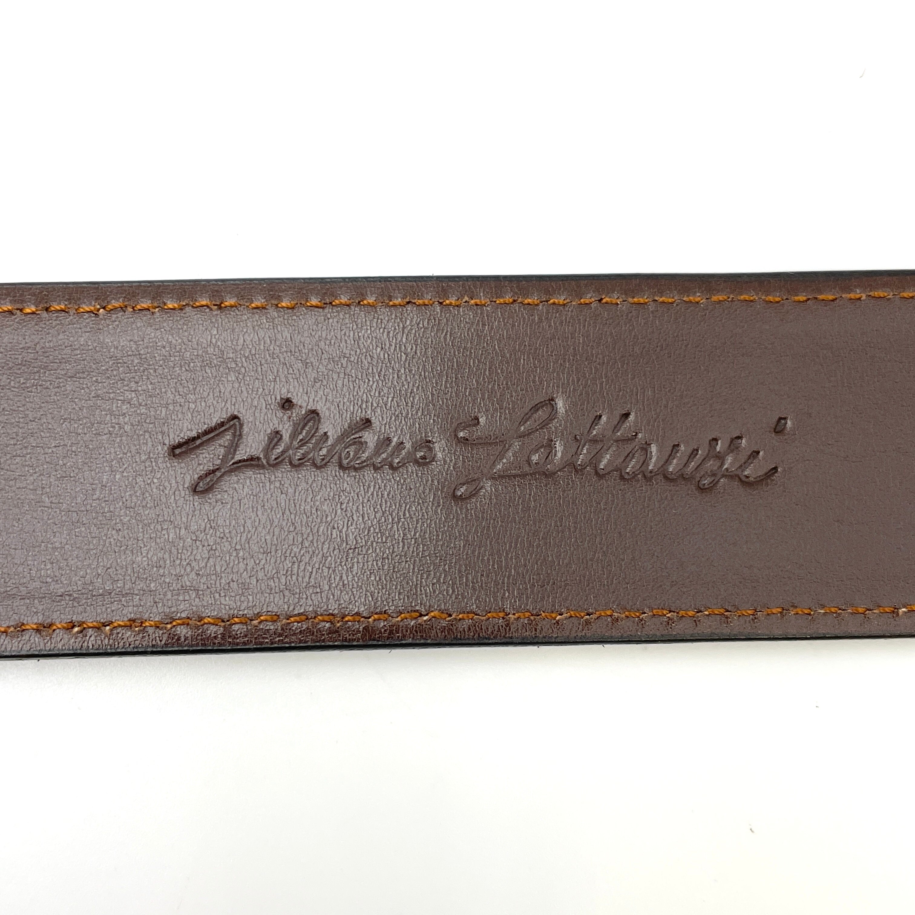 SILVANO LATTANZI _（シルヴァノラッタンジ ) _スエードベルト_中古品