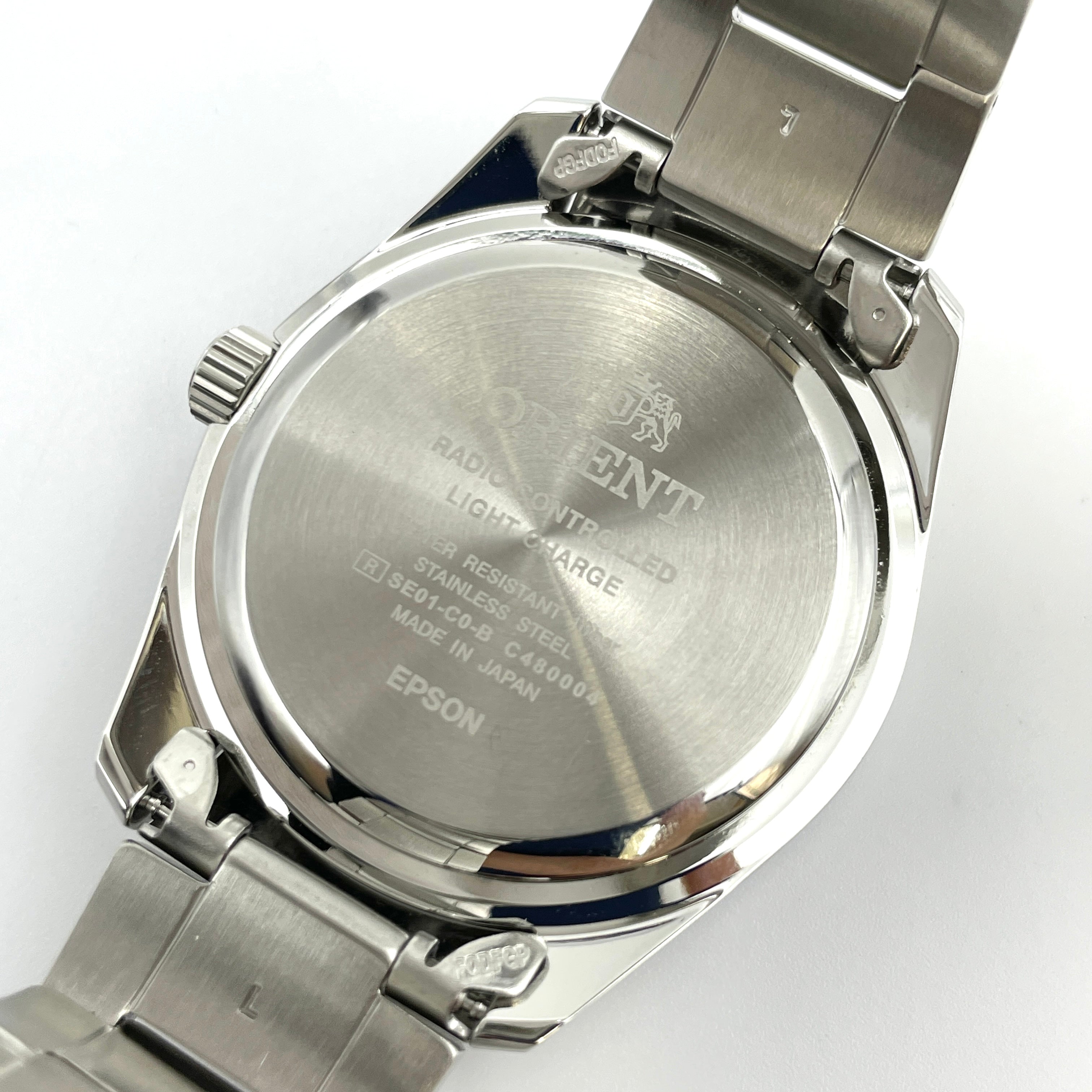 ORIENT_(オリエント)_WV0061SE_電波ソーラー 黒文字盤_中古品