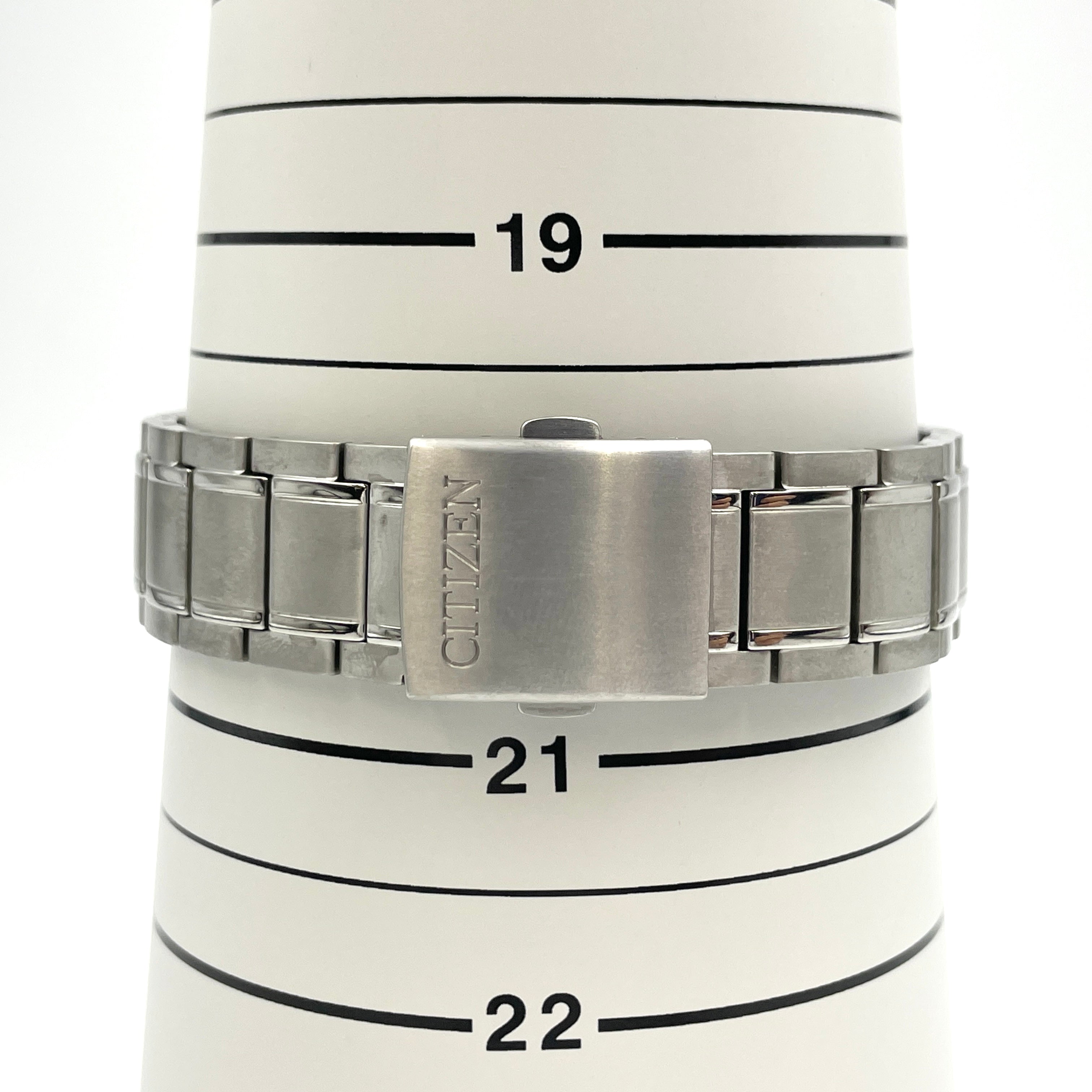 CITIZEN_(シチズン)_Eco-Drive CB0261-53E_電波ソーラー 黒文字盤_中古品