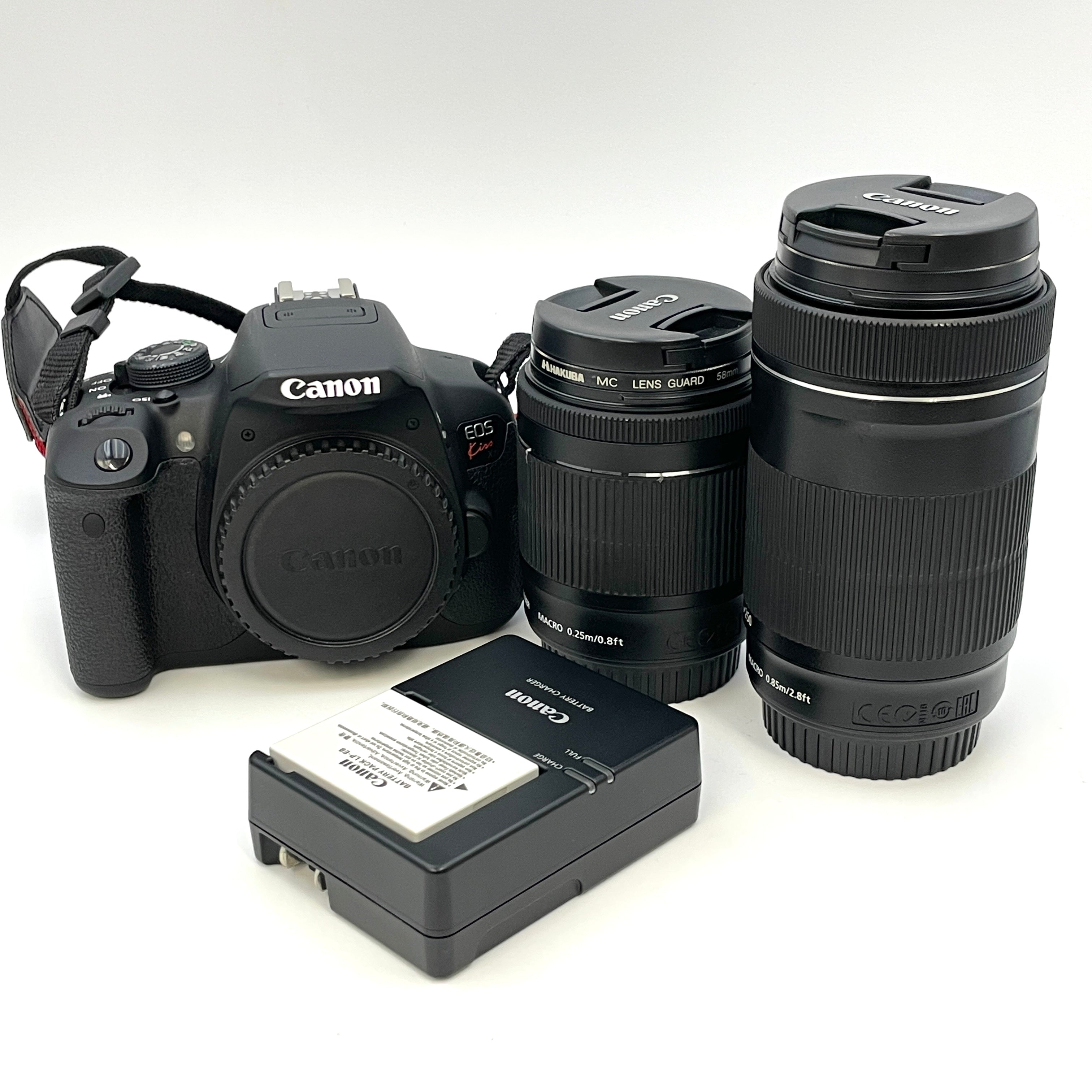Canon_(キヤノン)_EOS Kiss X7i ダブルズームキット_レンズ交換式デジタルカメラ_中古品