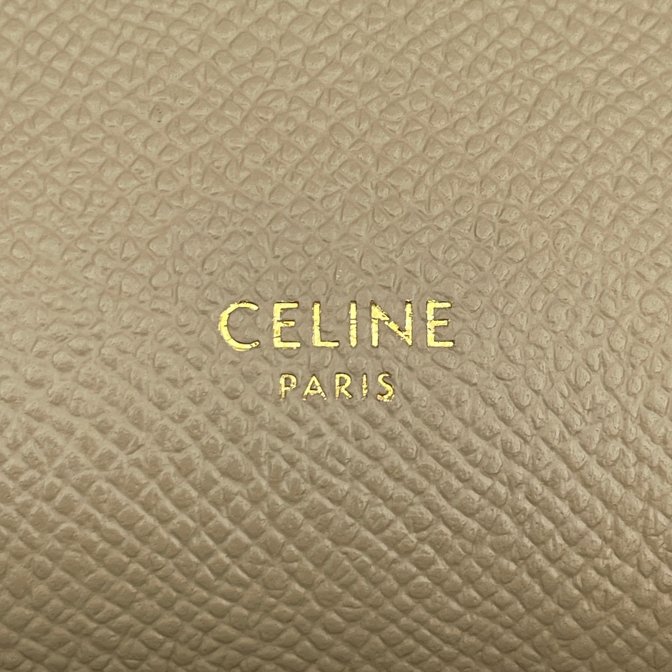 CELINE_（セリーヌ）_189003ZVA.18LT_ベルトバッグ ナノ_ライトトープ_中古品