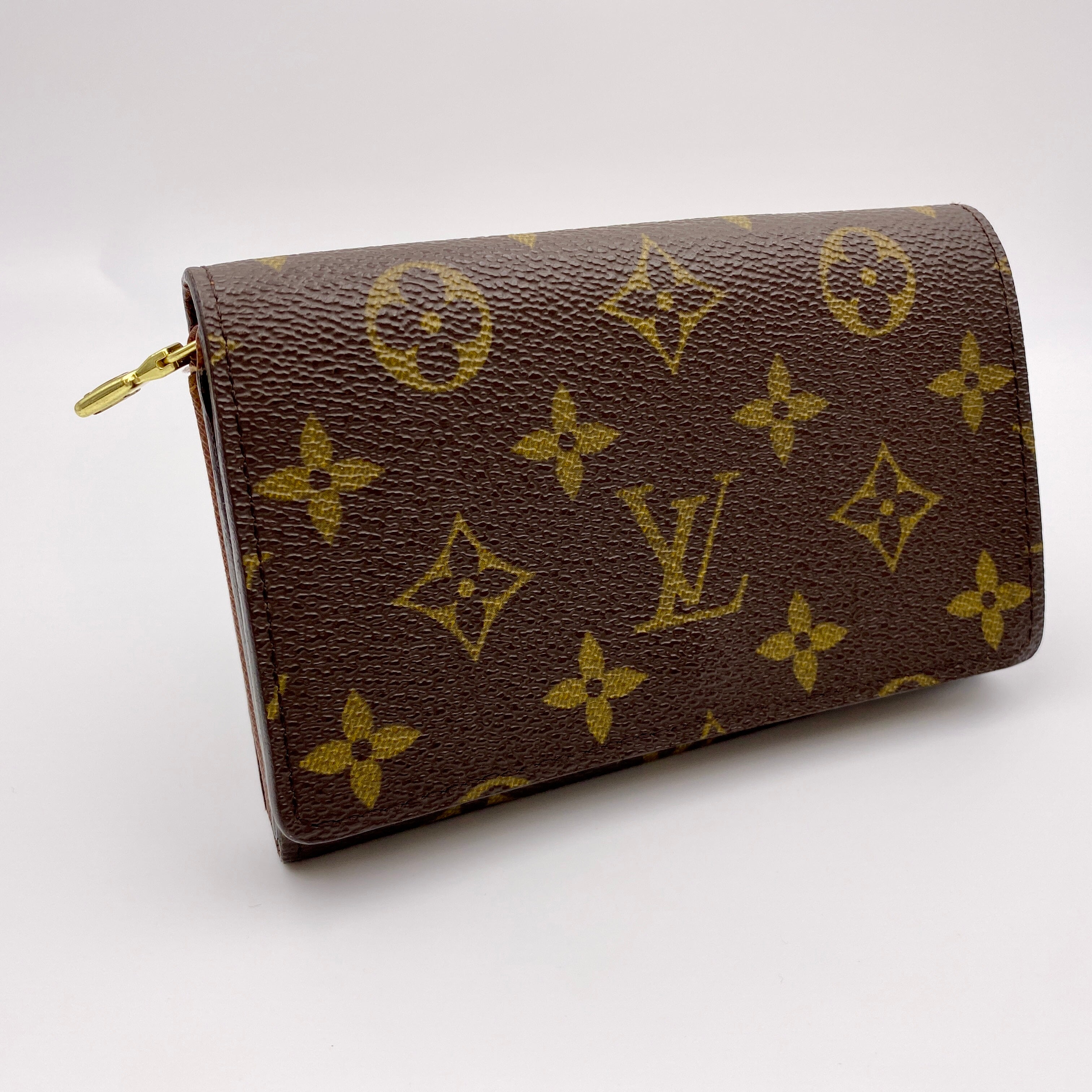 【送料無料】_ LOUIS VUITTON _（ルイヴィトン）_ ポルトモネ・ビエトレゾール_M61730 二つ折り財布_中古品