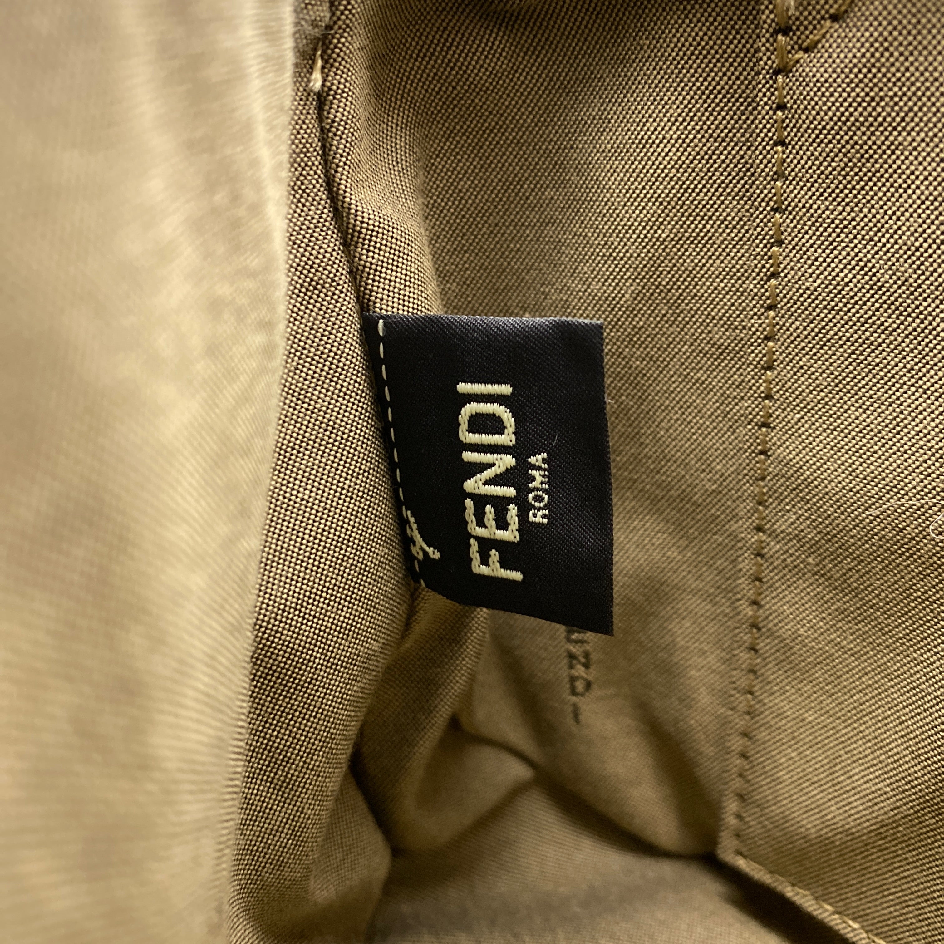 【送料無料】_ FENDI_（フェンディ）_バイザウェイミディアム8BL124-1D5_カーフ　ダブグレー_中古品