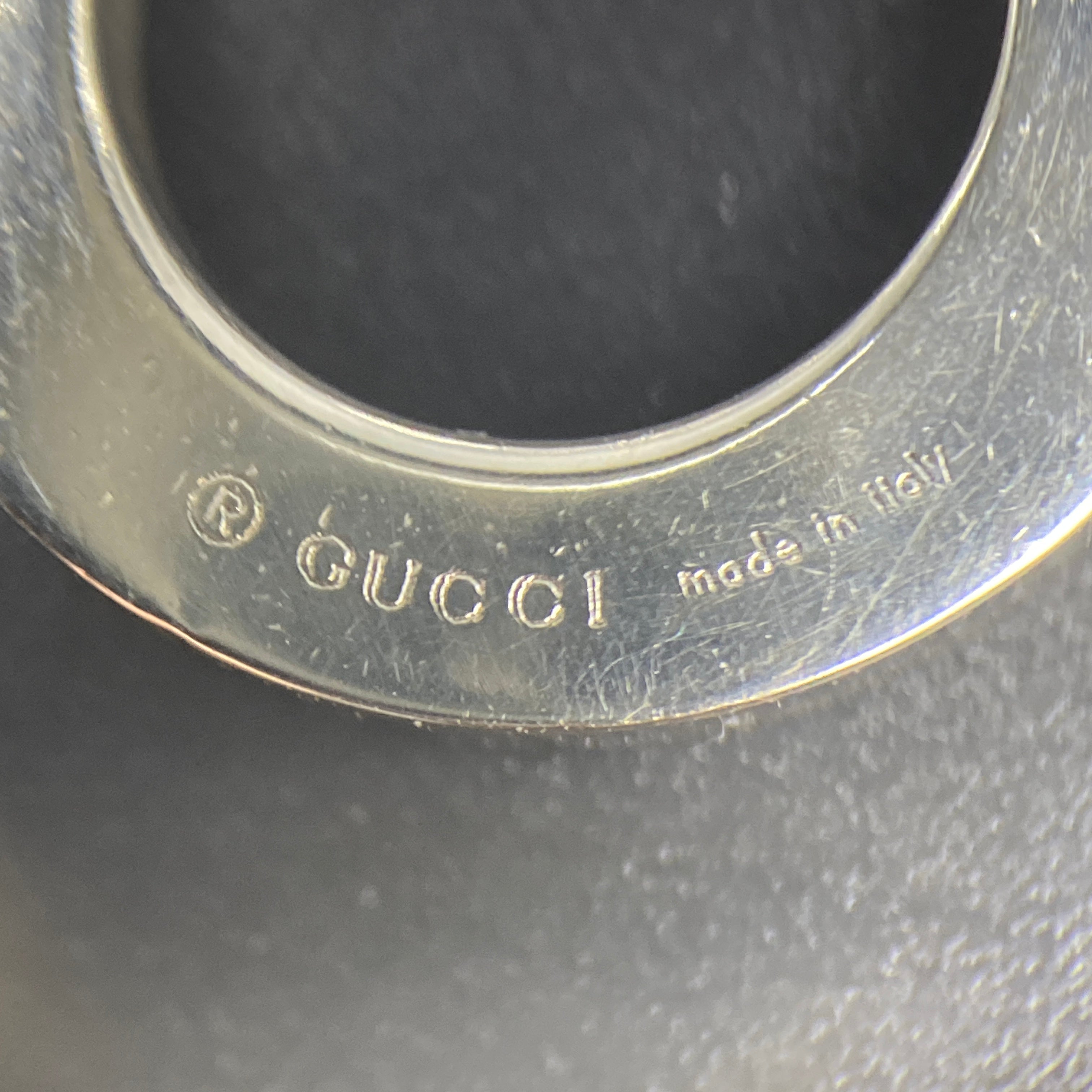 【送料無料】_ GUCCI_（グッチ）_ボールチェーンブレスレット _SV925 _中古品