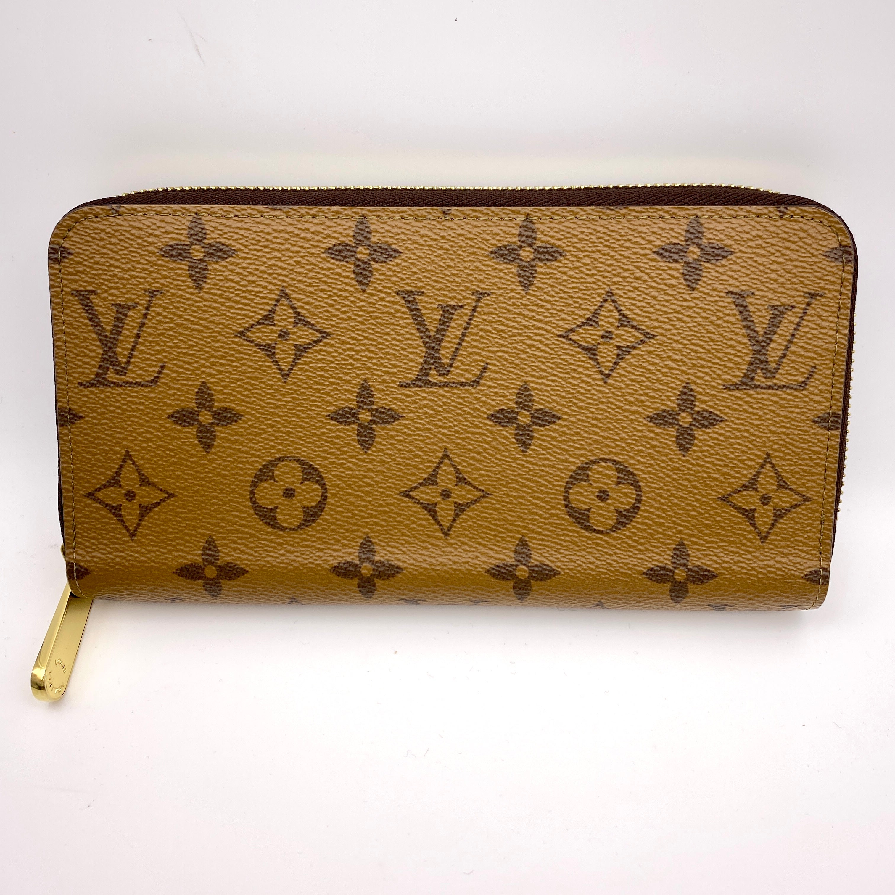 送料無料】 LOUIS VUITTON（ルイヴィトン）ジッピー・ウォレット モノグラム・リバースM82444 中古品