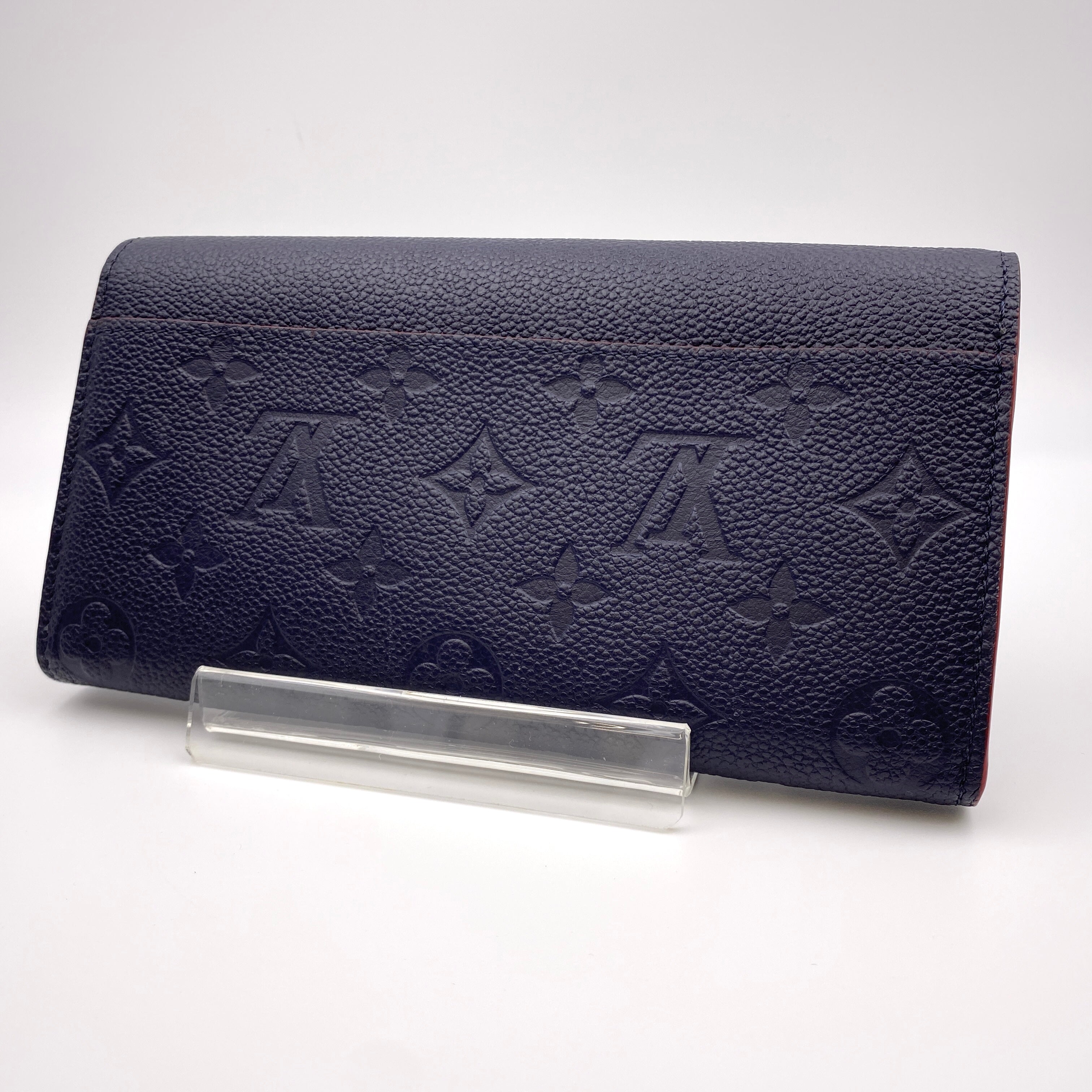 【送料無料】_ LOUIS  VUITTON_（ルイヴィトン）_モノグラムアンプラント _ポルトフォイユサラ_ M62125マリーヌルージュ_中古品