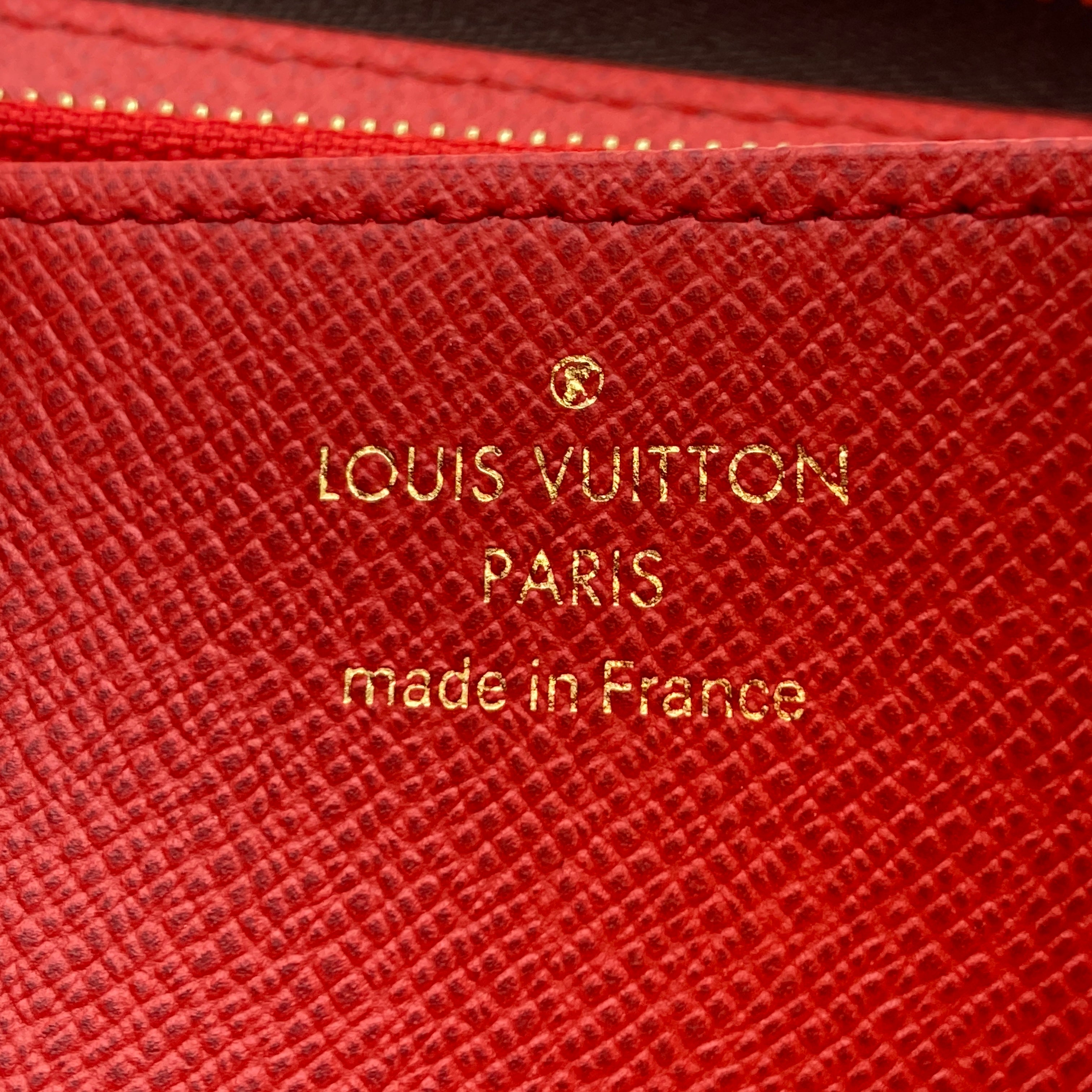 【送料無料】_ LOUIS  VUITTON_（ルイヴィトン）_ジッピー･ウォレット _M41896（コクリコ） _未使用品