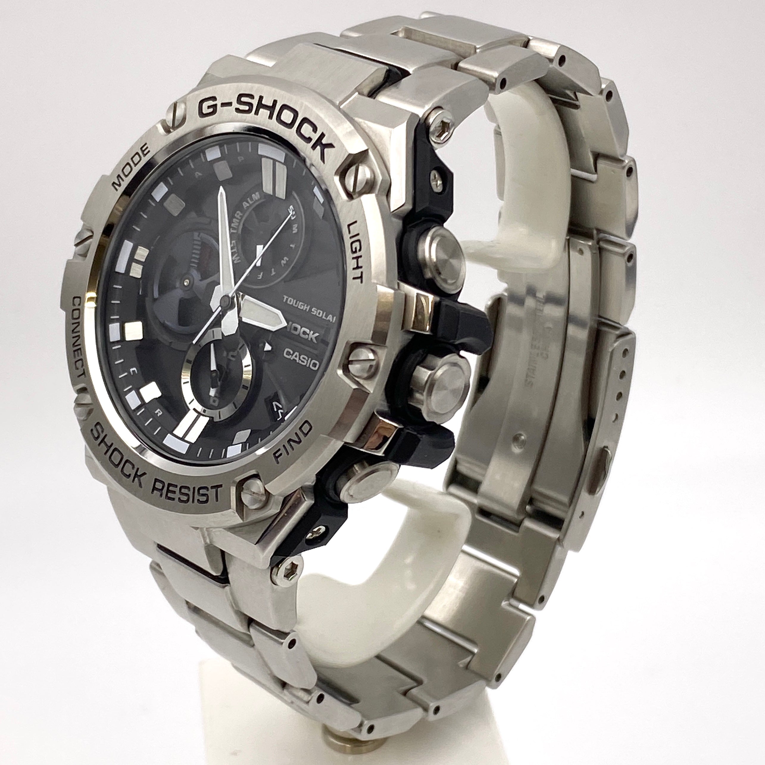 【送料無料】_ CASIO_（カシオ）_G-SHOCK_ GST-B100D-1AJF _中古品