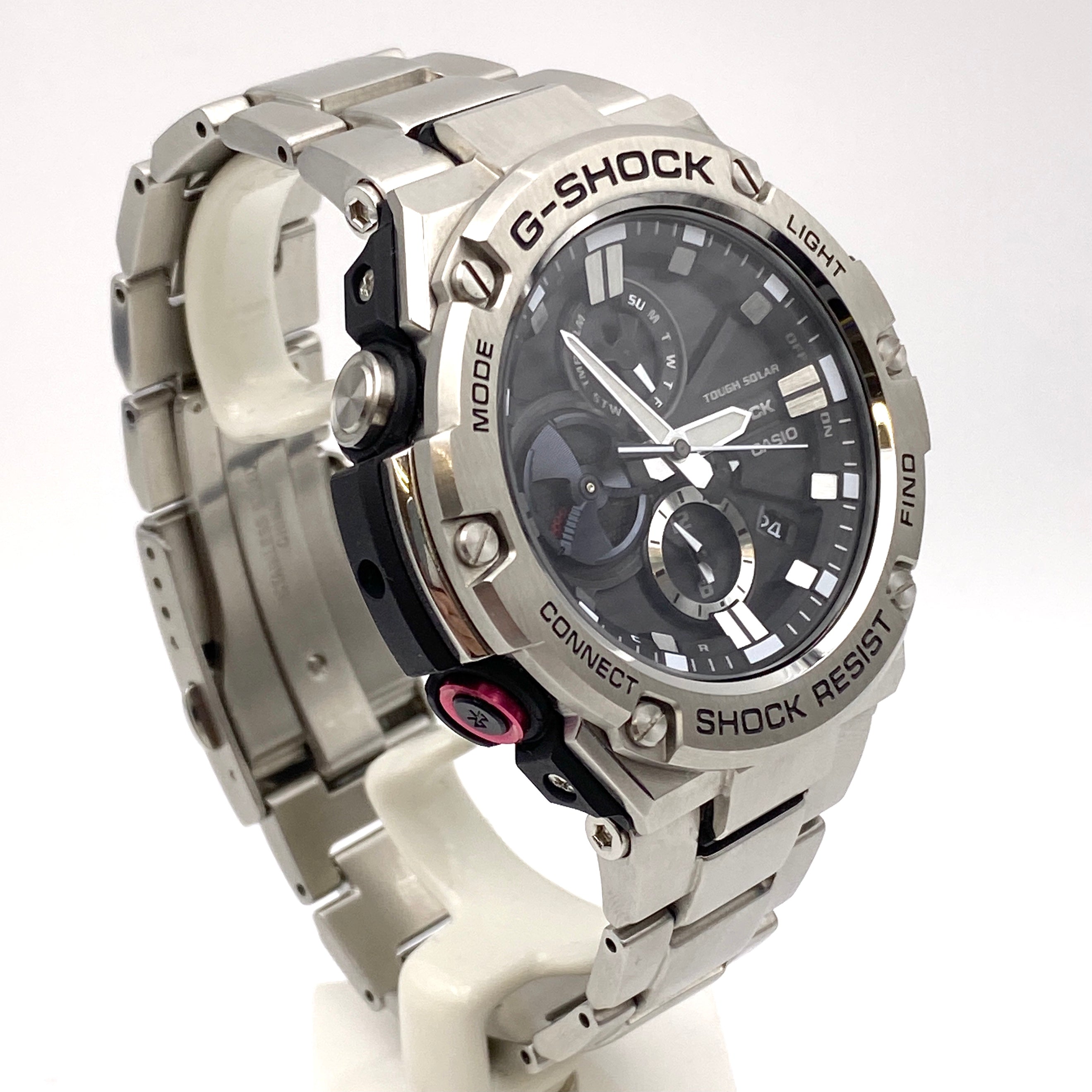 【送料無料】_ CASIO_（カシオ）_G-SHOCK_ GST-B100D-1AJF _中古品