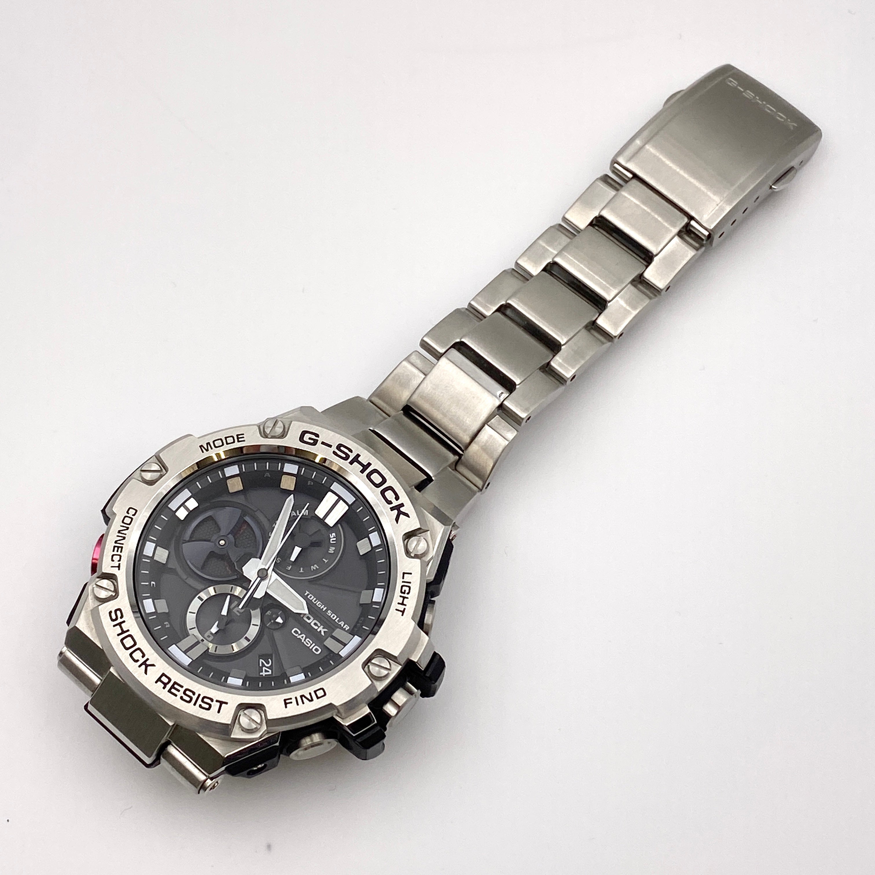 【送料無料】_ CASIO_（カシオ）_G-SHOCK_ GST-B100D-1AJF _中古品